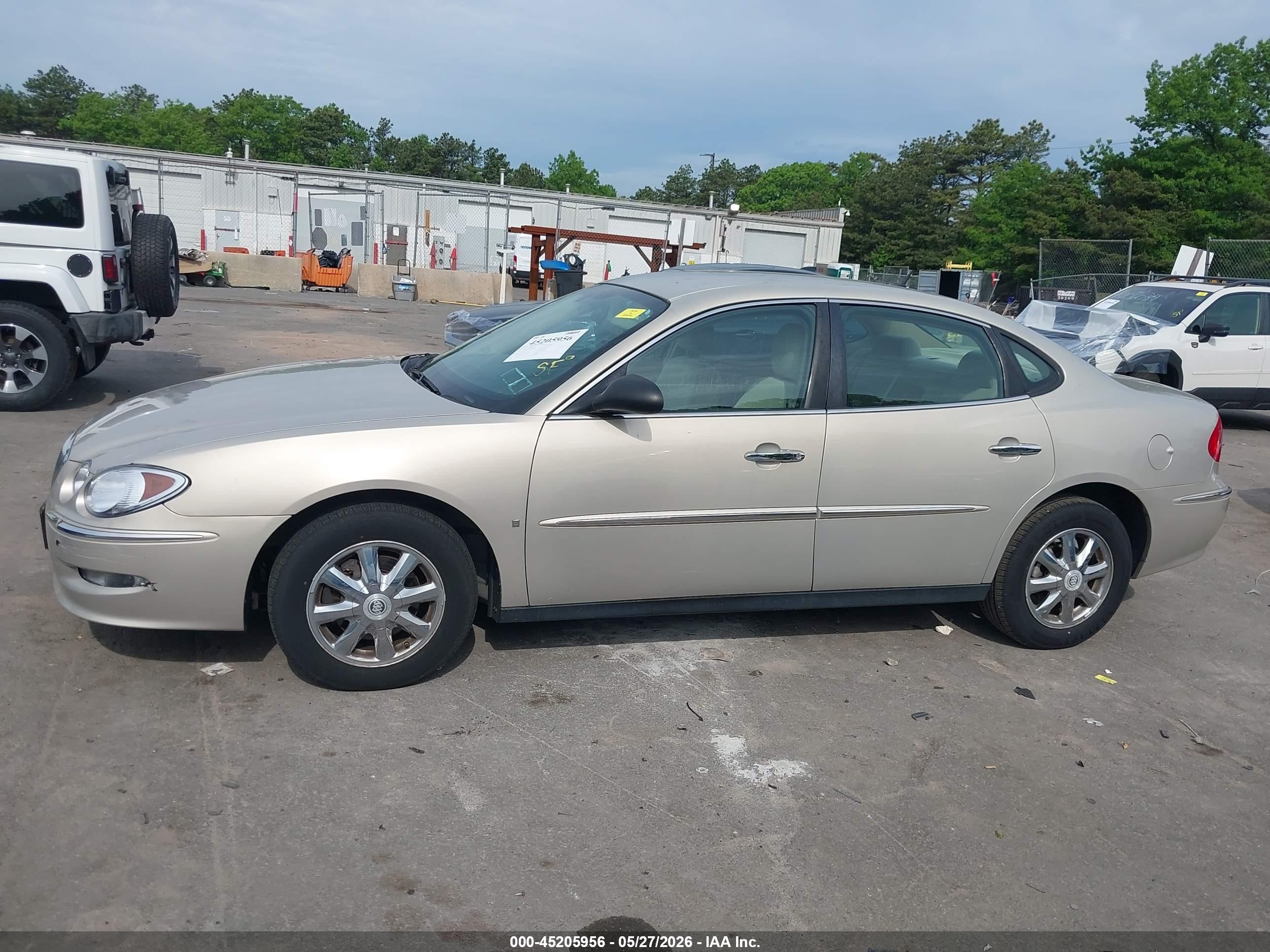 2008 Buick Lacrosse Cx Gray vin: 2G4WC582581186716