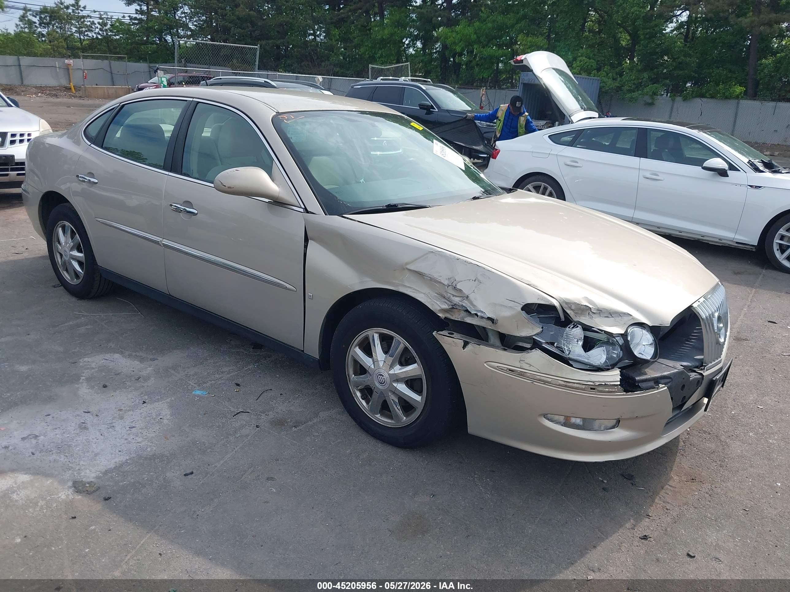 2008 Buick Lacrosse Cx Gray vin: 2G4WC582581186716