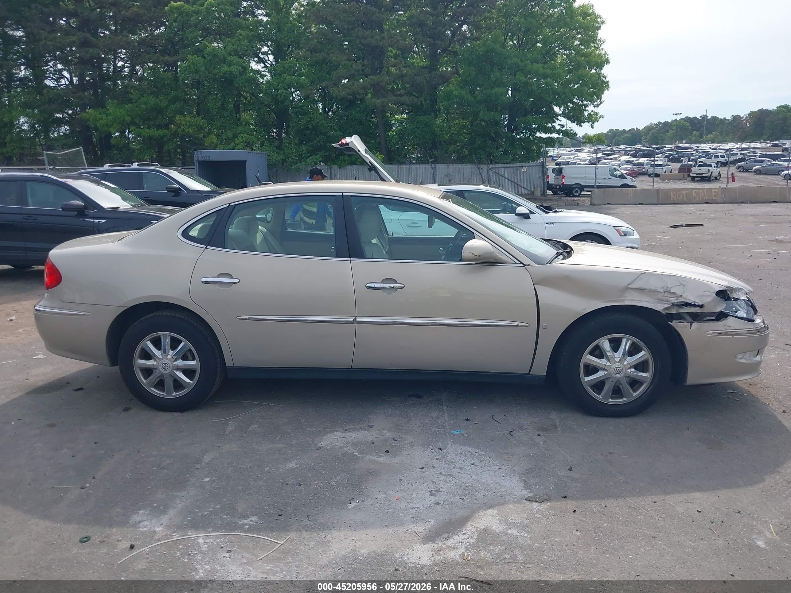 2008 Buick Lacrosse Cx Gray vin: 2G4WC582581186716
