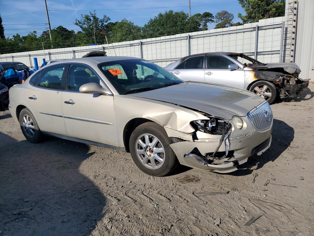 2008 Buick Lacrosse Cx Beige vin: 2G4WC582581189910