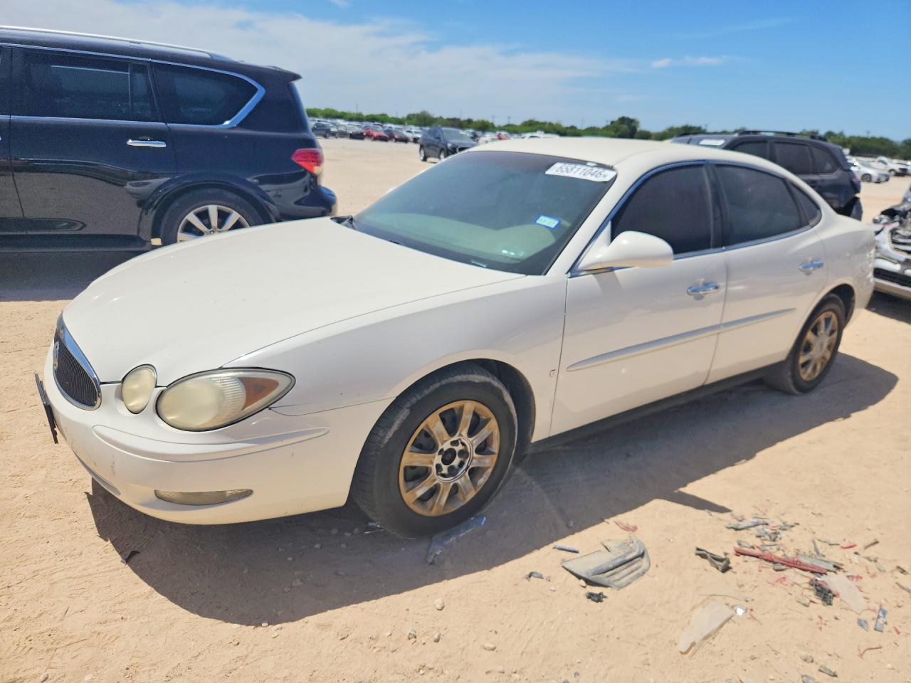 2007 Buick Lacrosse Cx White vin: 2G4WC582671109240