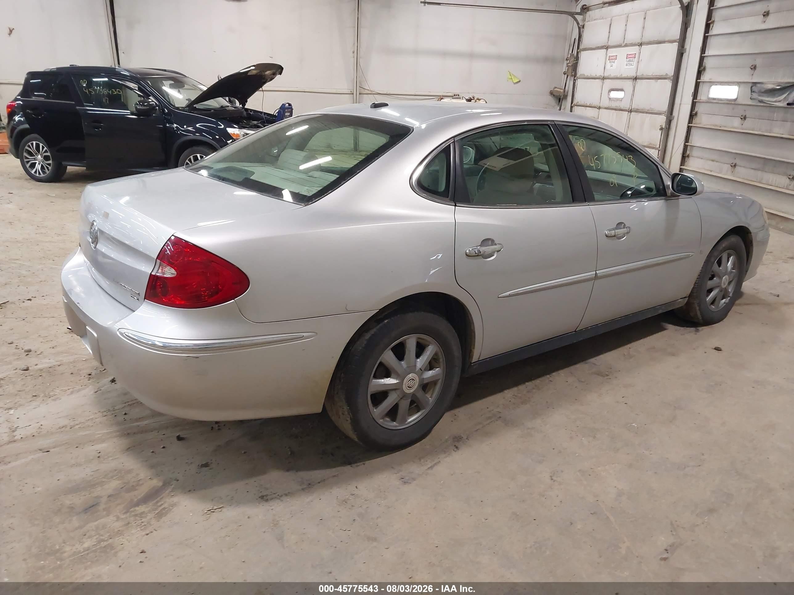2009 Buick Lacrosse Cx Серебряный vin: 2G4WC582691149305