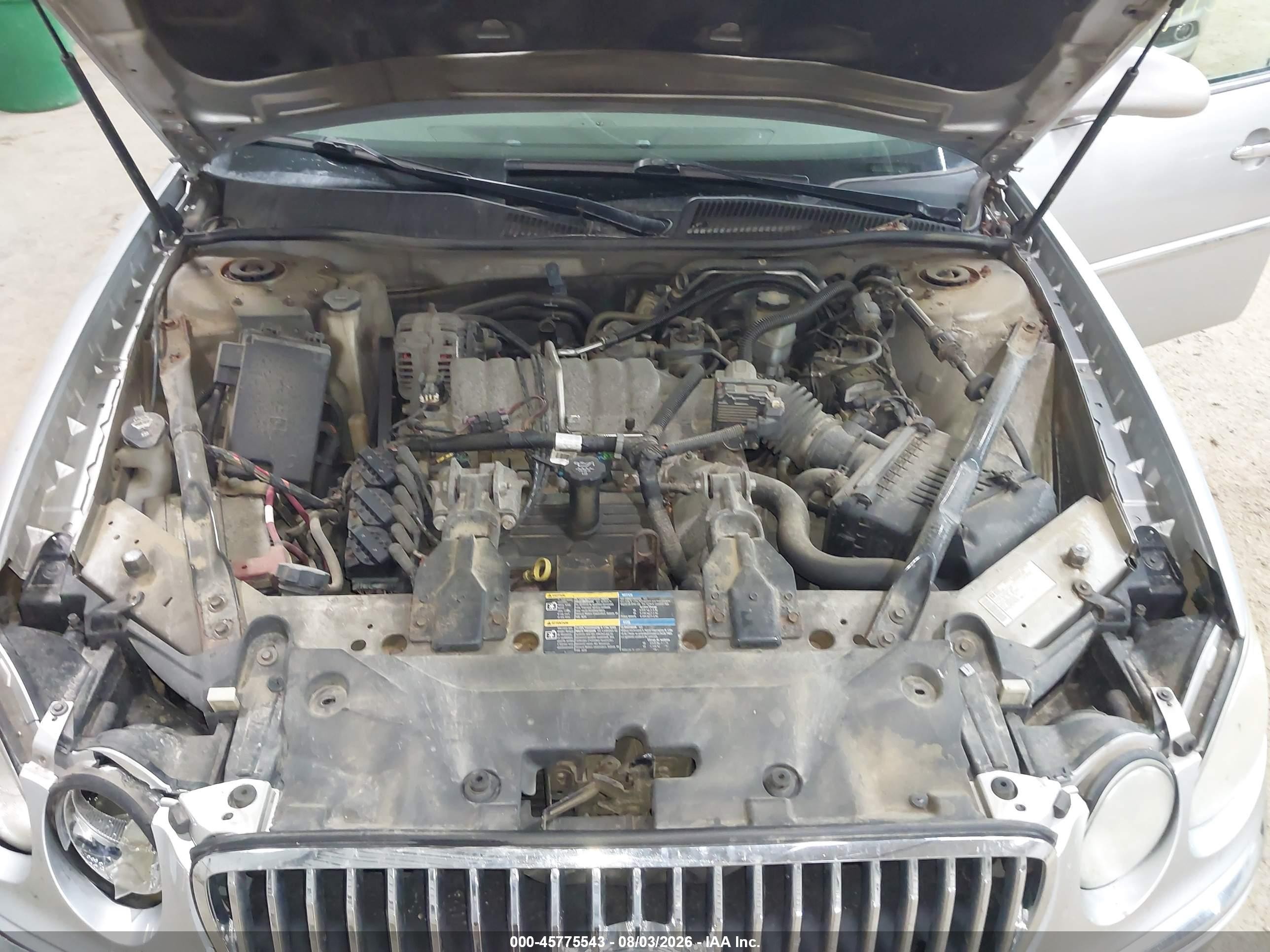 2009 Buick Lacrosse Cx Серебряный vin: 2G4WC582691149305