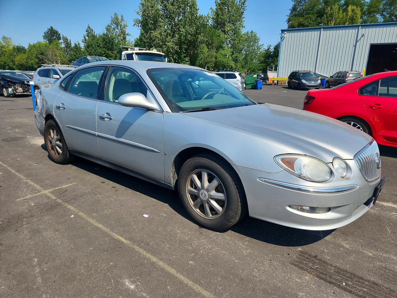 2009 Buick Lacrosse Cx Silver vin: 2G4WC582691163060