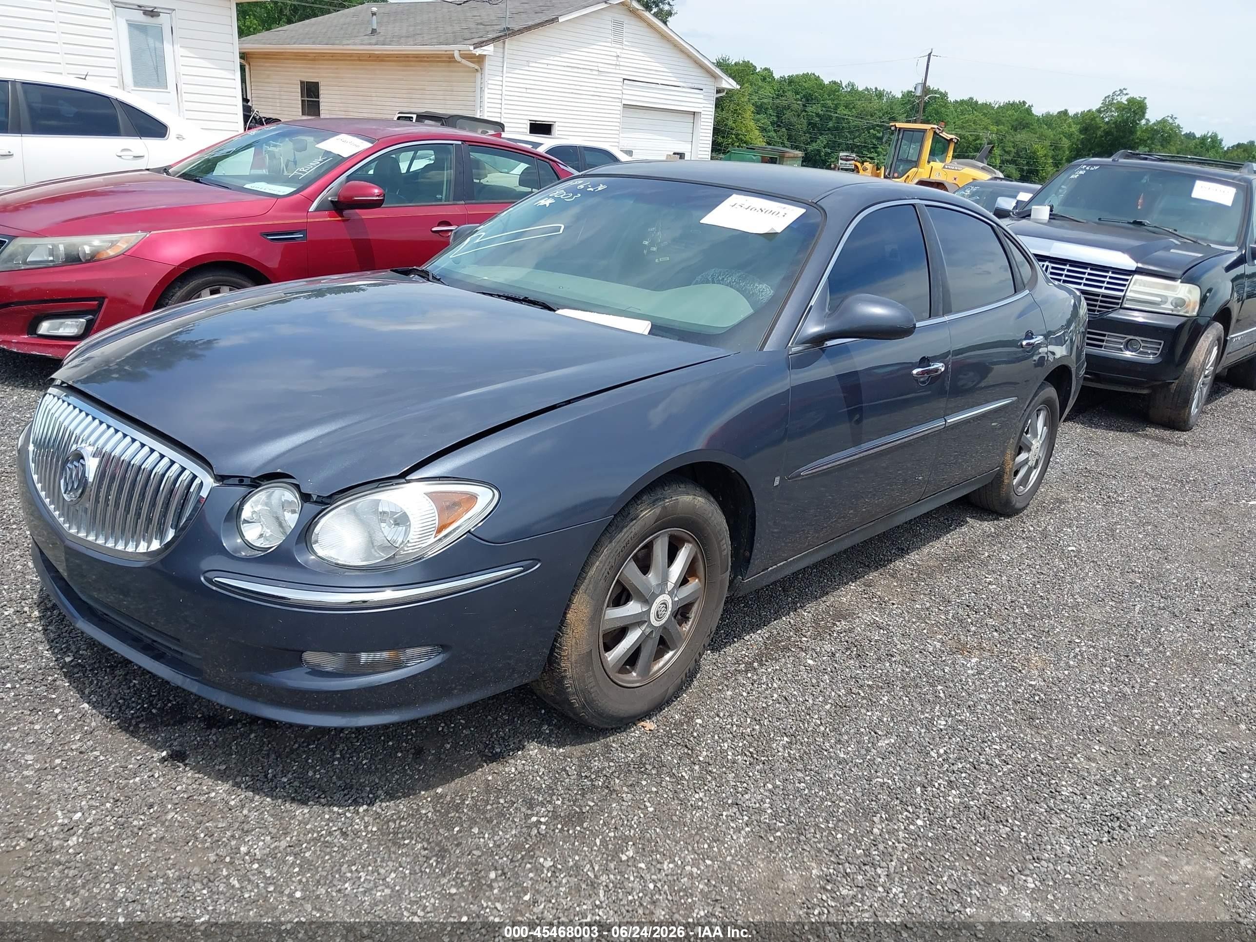 2009 Buick Lacrosse Cx Black vin: 2G4WC582691202309