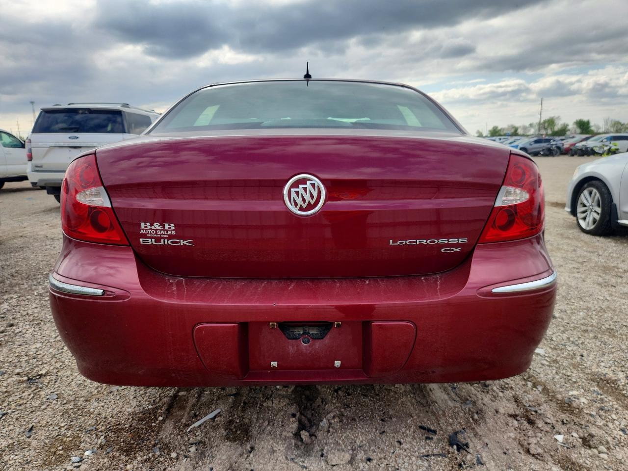 2009 Buick Lacrosse Cx Бордовый vin: 2G4WC582691271047