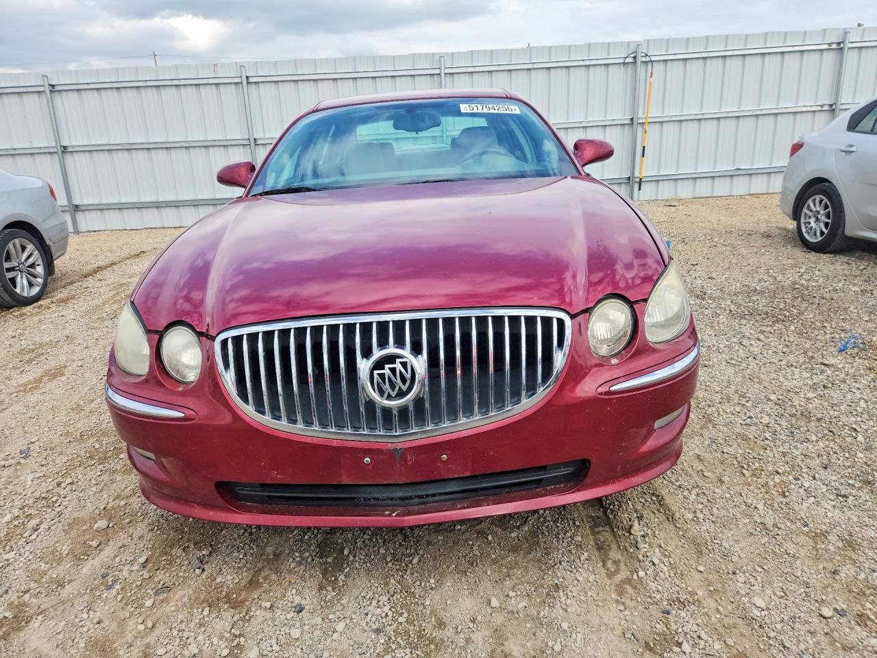 2009 Buick Lacrosse Cx Бордовый vin: 2G4WC582691271047