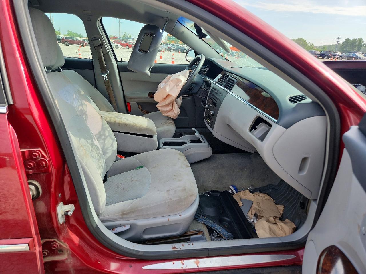 2007 Buick Lacrosse Cx Burgundy vin: 2G4WC582771237034