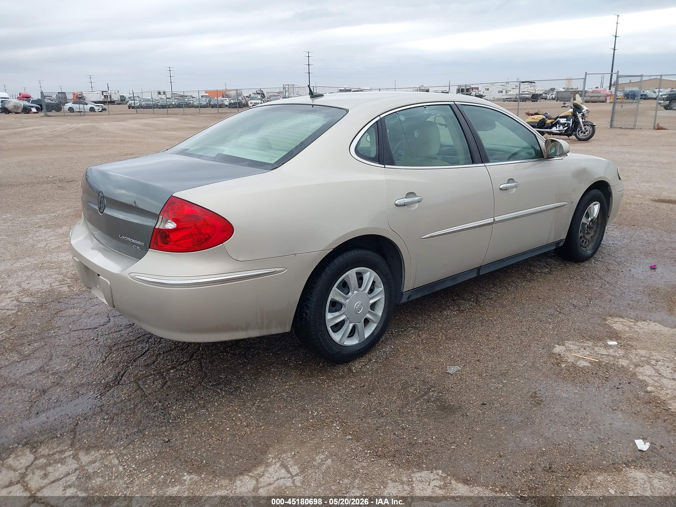 2008 Buick Lacrosse Cx Pewter vin: 2G4WC582781198026