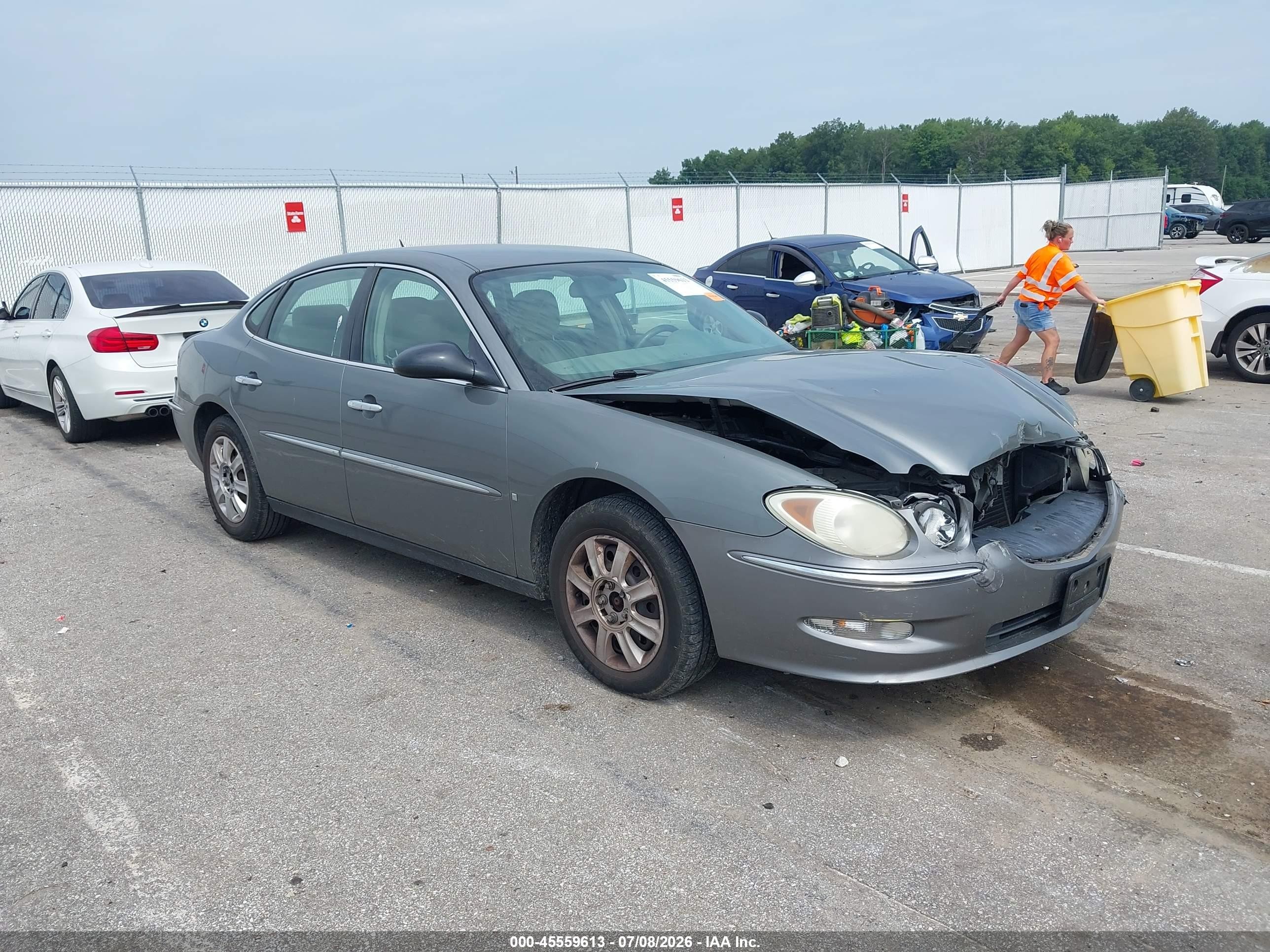 2008 Buick Lacrosse Cx Gray vin: 2G4WC582781239240