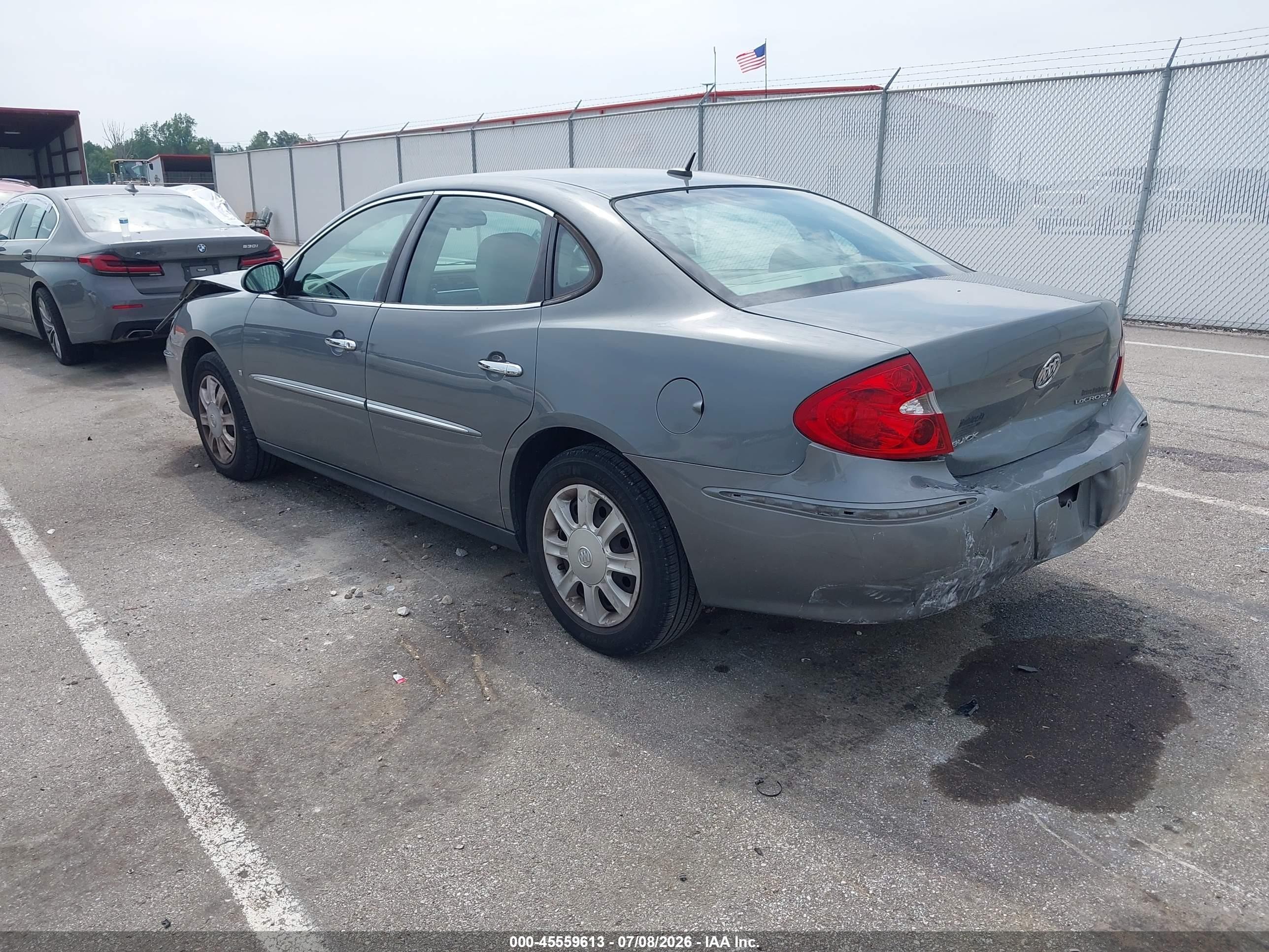 2008 Buick Lacrosse Cx Gray vin: 2G4WC582781239240