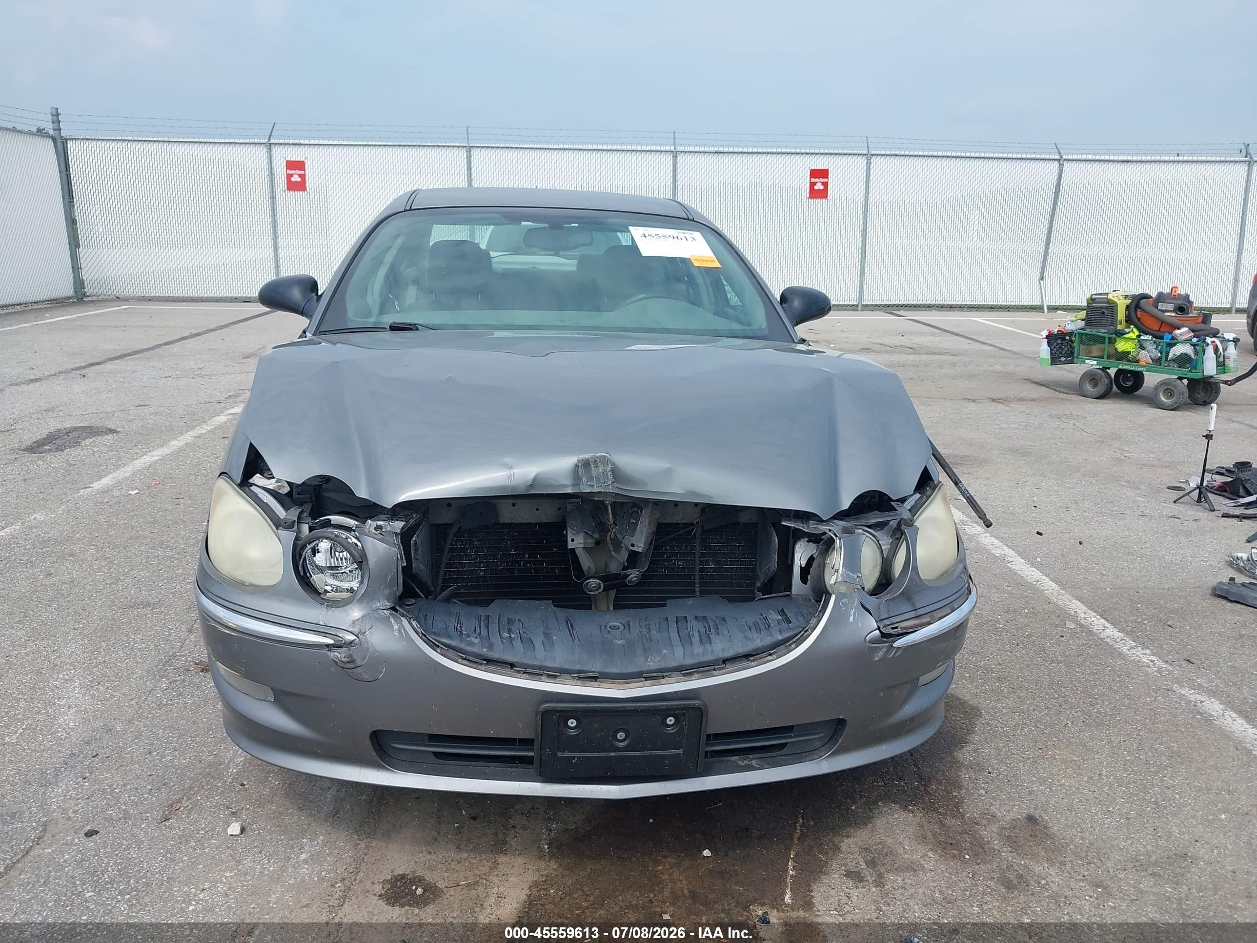2008 Buick Lacrosse Cx Gray vin: 2G4WC582781239240