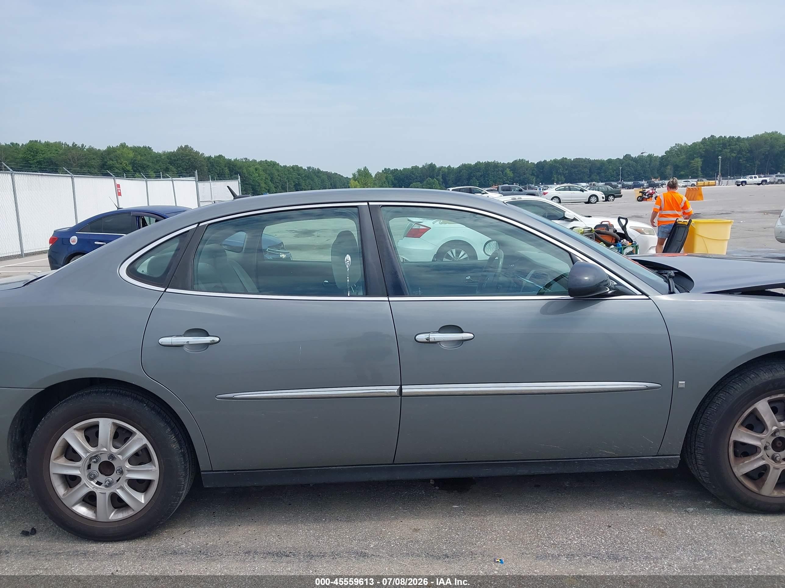 2008 Buick Lacrosse Cx Gray vin: 2G4WC582781239240