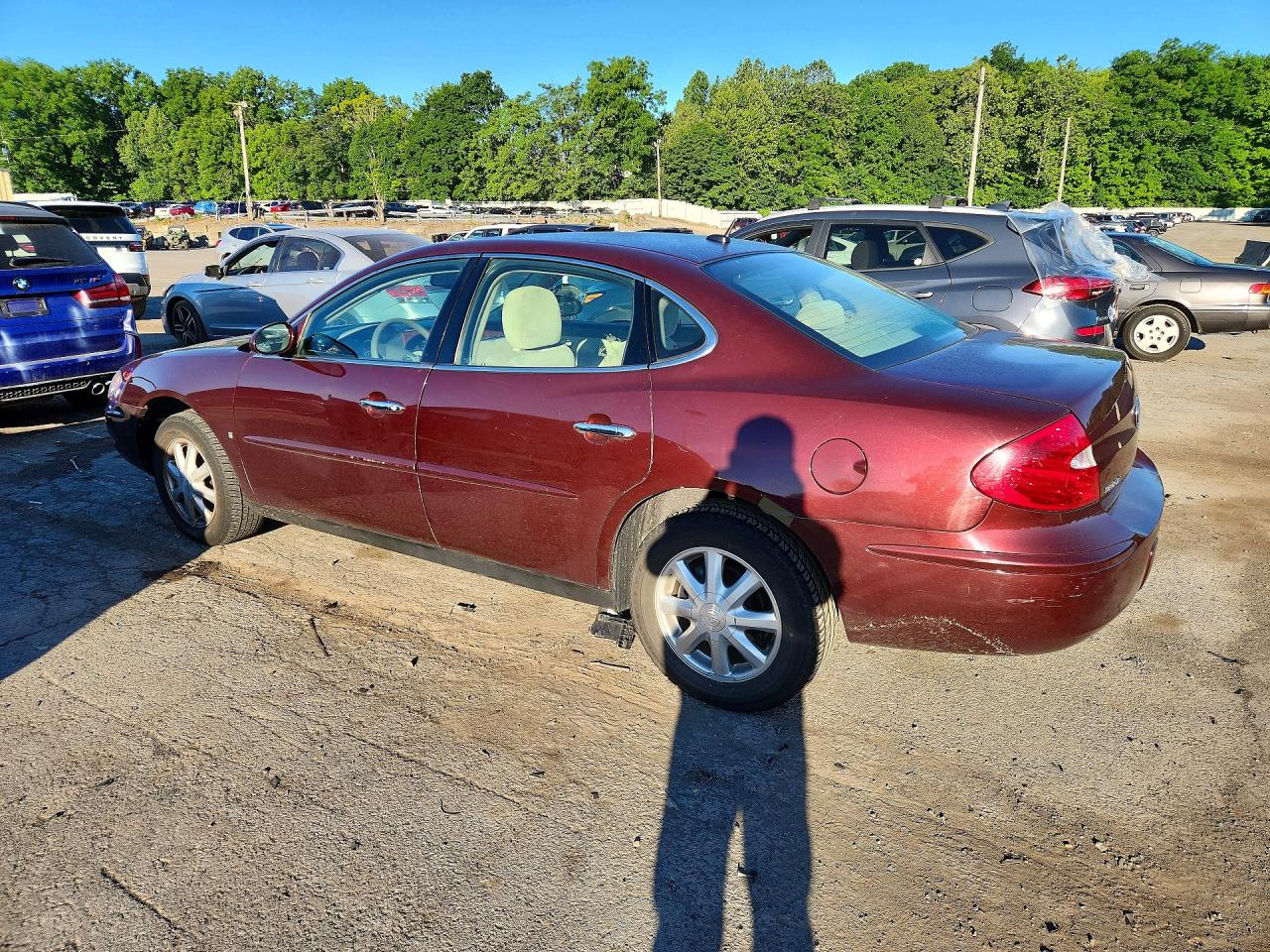 2006 Buick Lacrosse Burgundy vin: 2G4WC582861279727