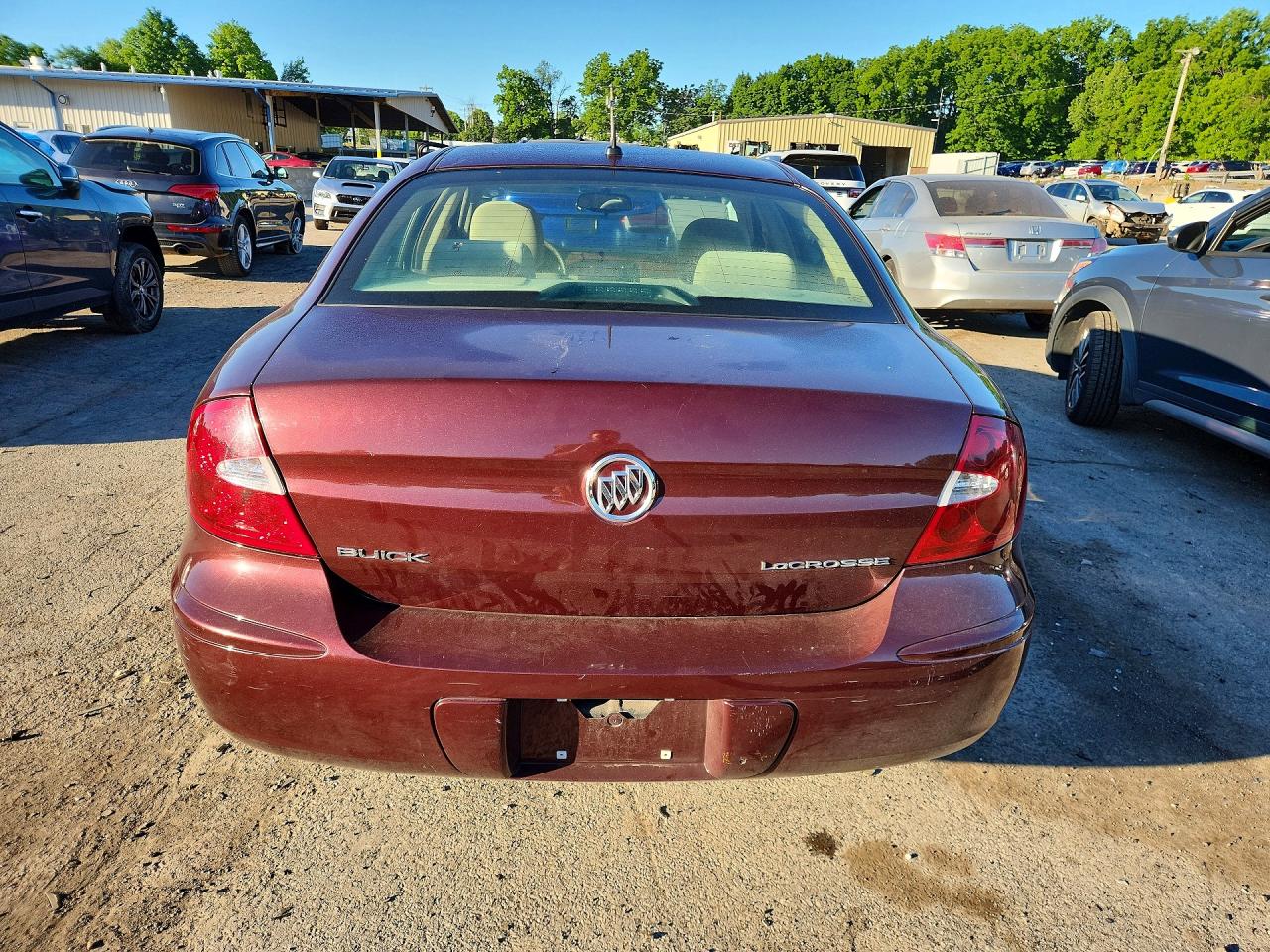 2006 Buick Lacrosse Burgundy vin: 2G4WC582861279727