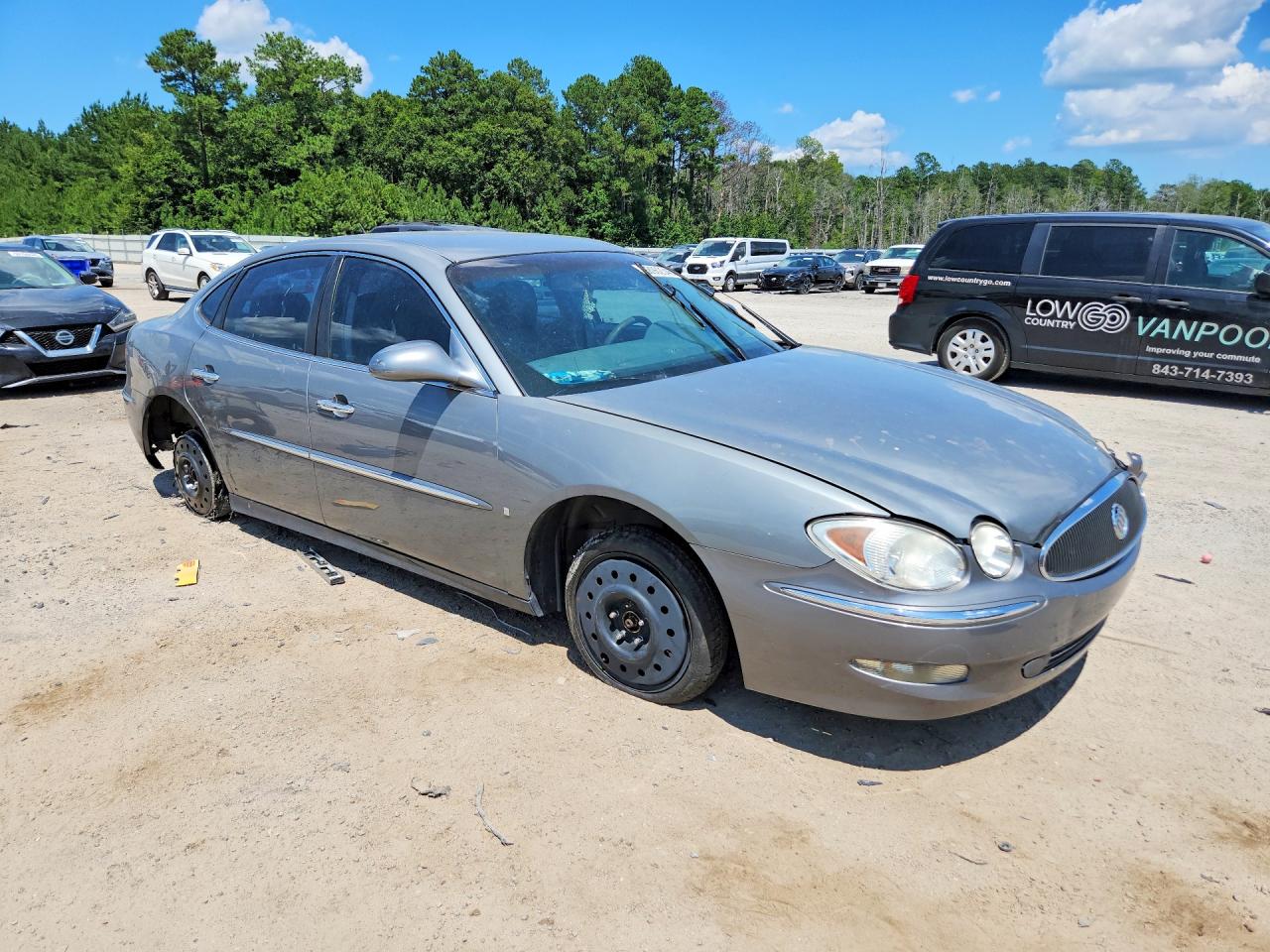 2007 Buick Lacrosse Cx Gray vin: 2G4WC582871187597
