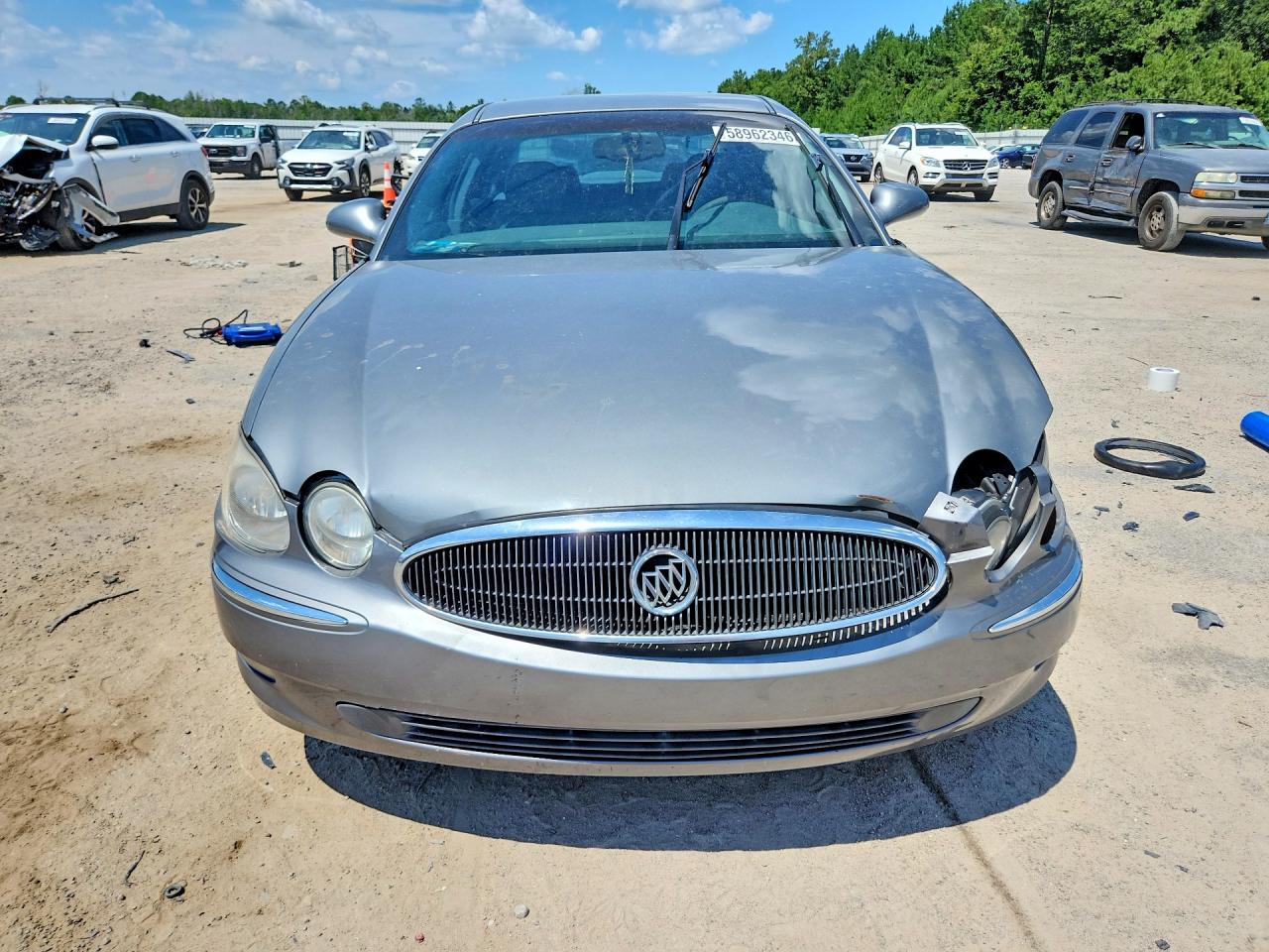 2007 Buick Lacrosse Cx Gray vin: 2G4WC582871187597