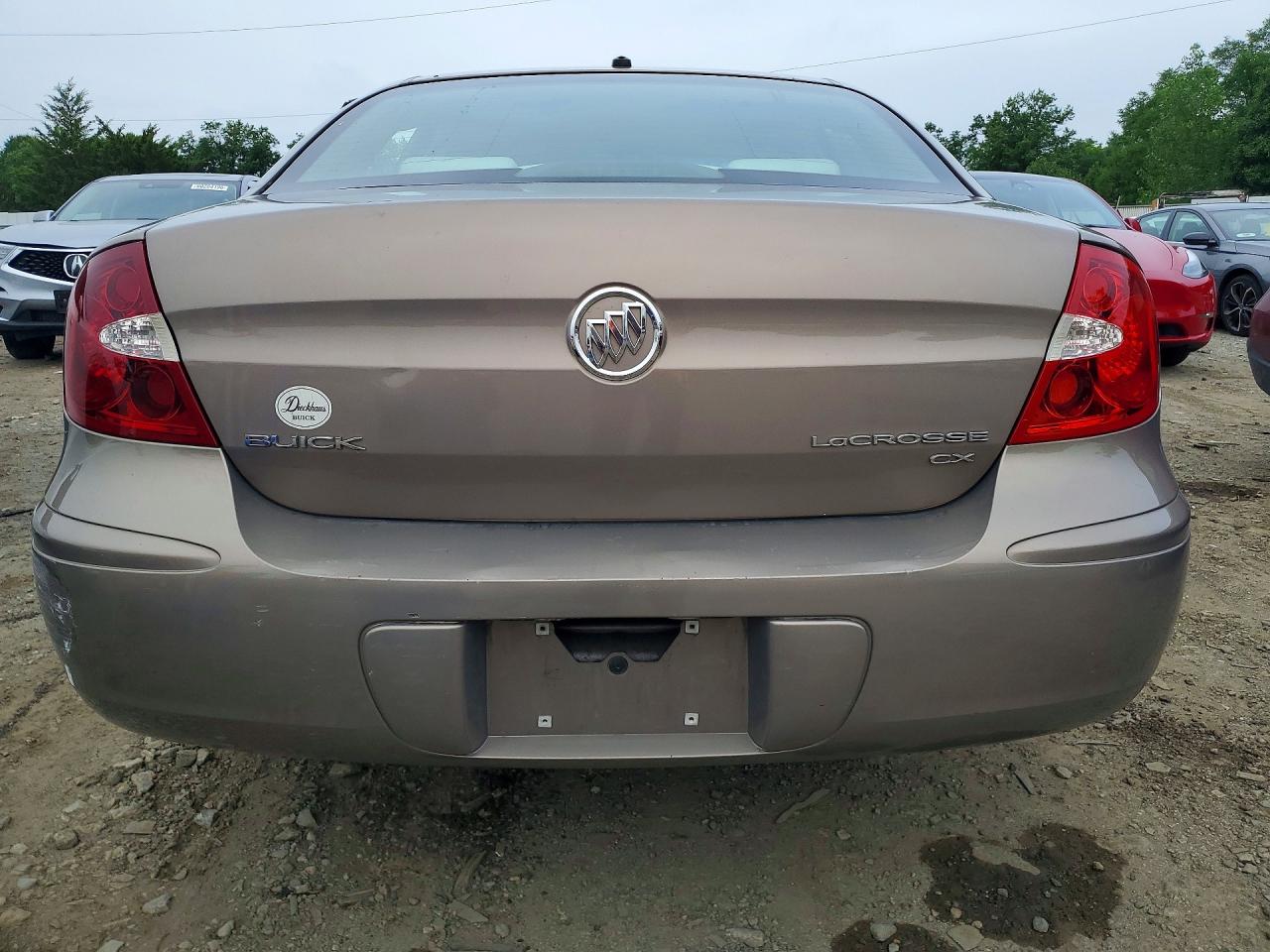 2007 Buick Lacrosse Cx Tan vin: 2G4WC582871205824