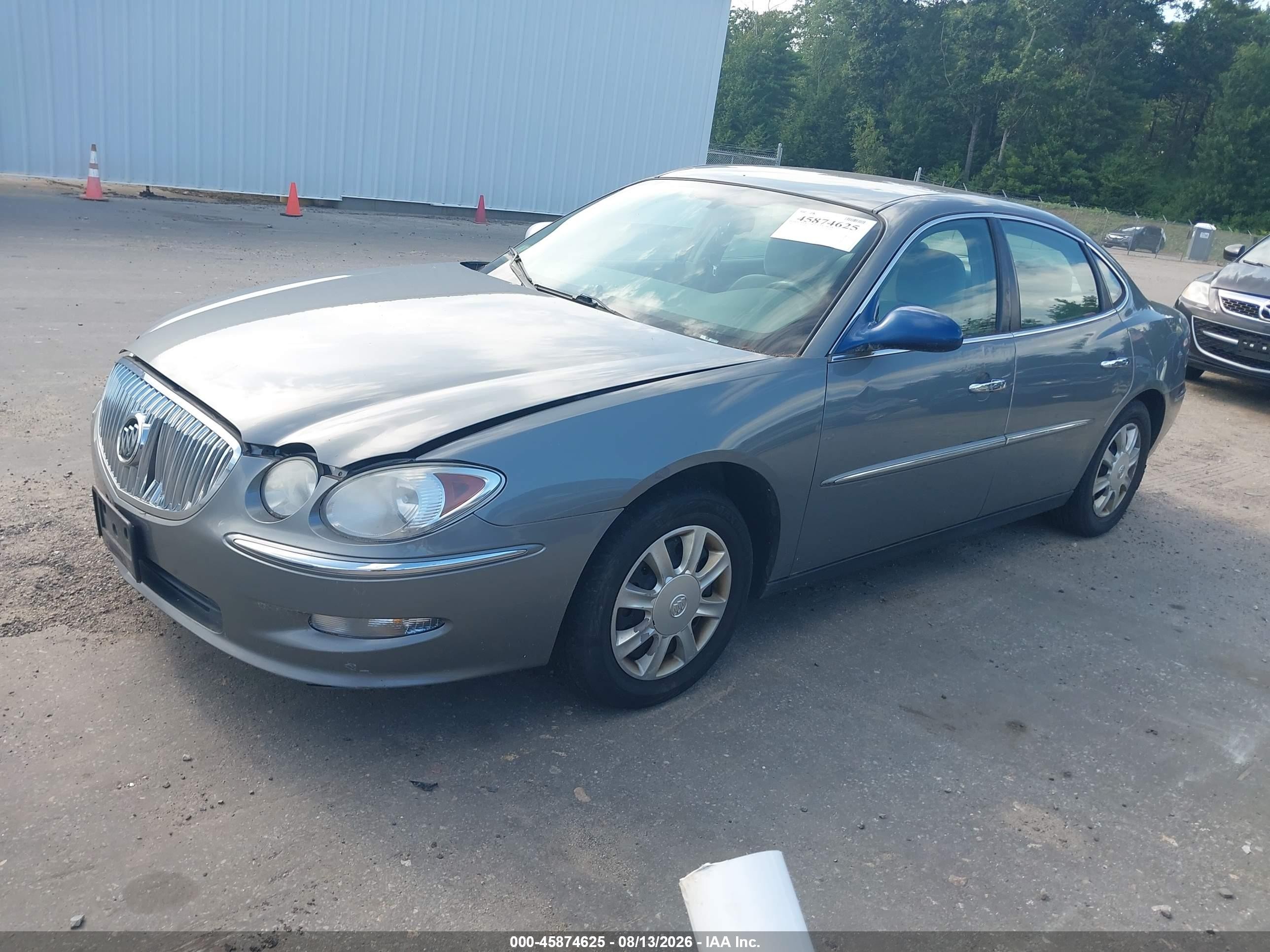 2008 Buick Lacrosse Cx Gray vin: 2G4WC582881129443