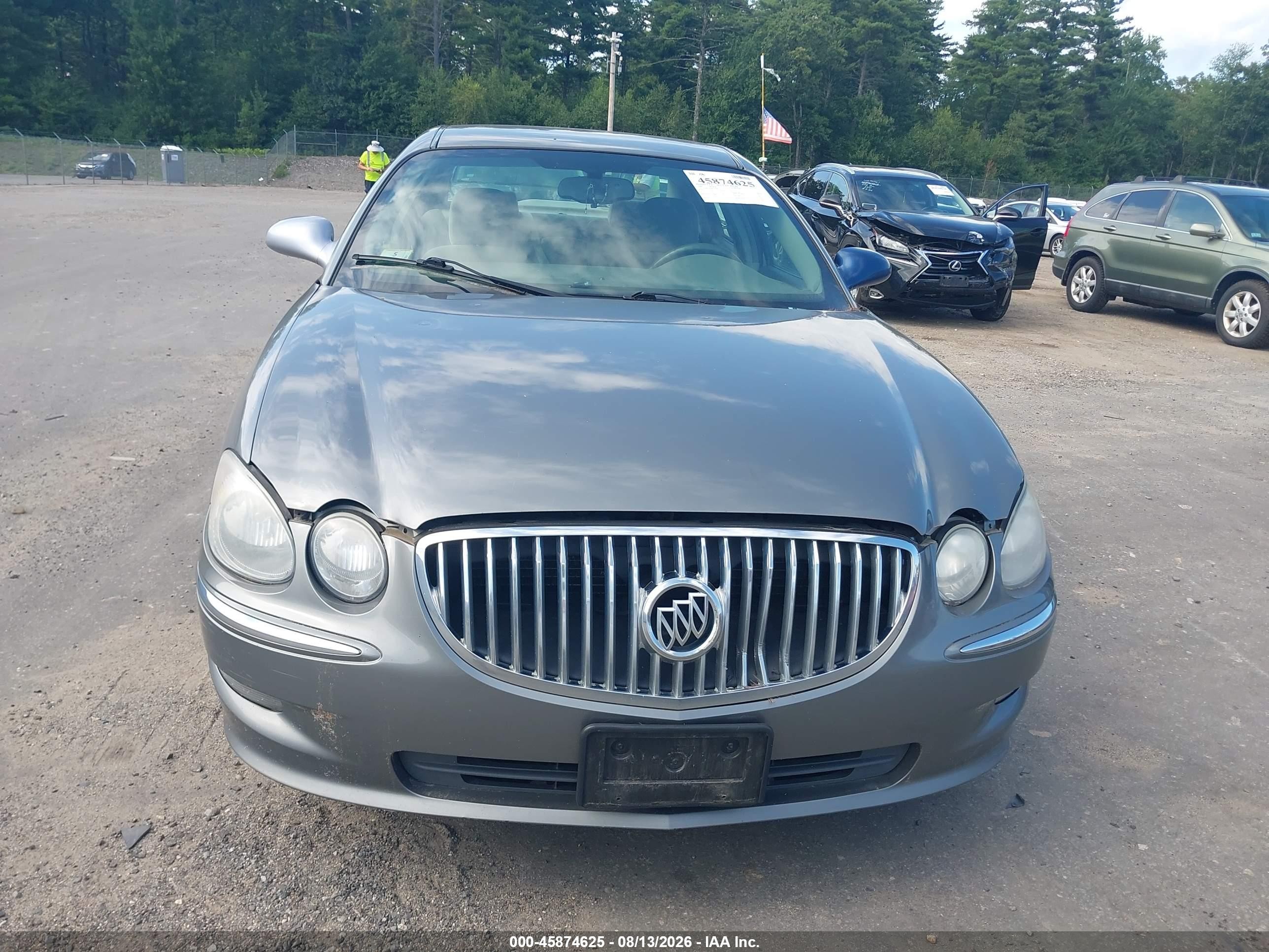 2008 Buick Lacrosse Cx Gray vin: 2G4WC582881129443