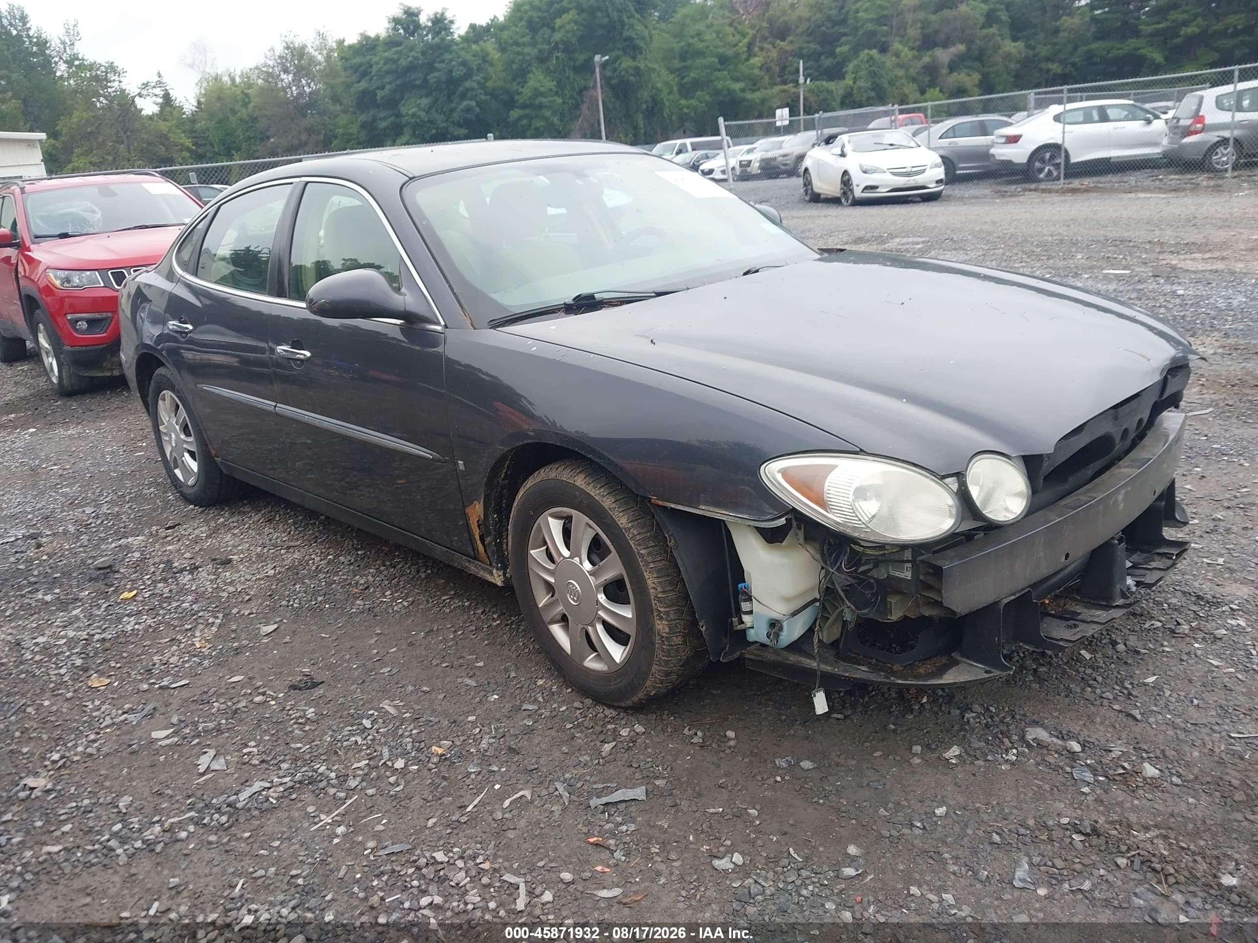 2008 Buick Lacrosse Cx Blue vin: 2G4WC582881376168