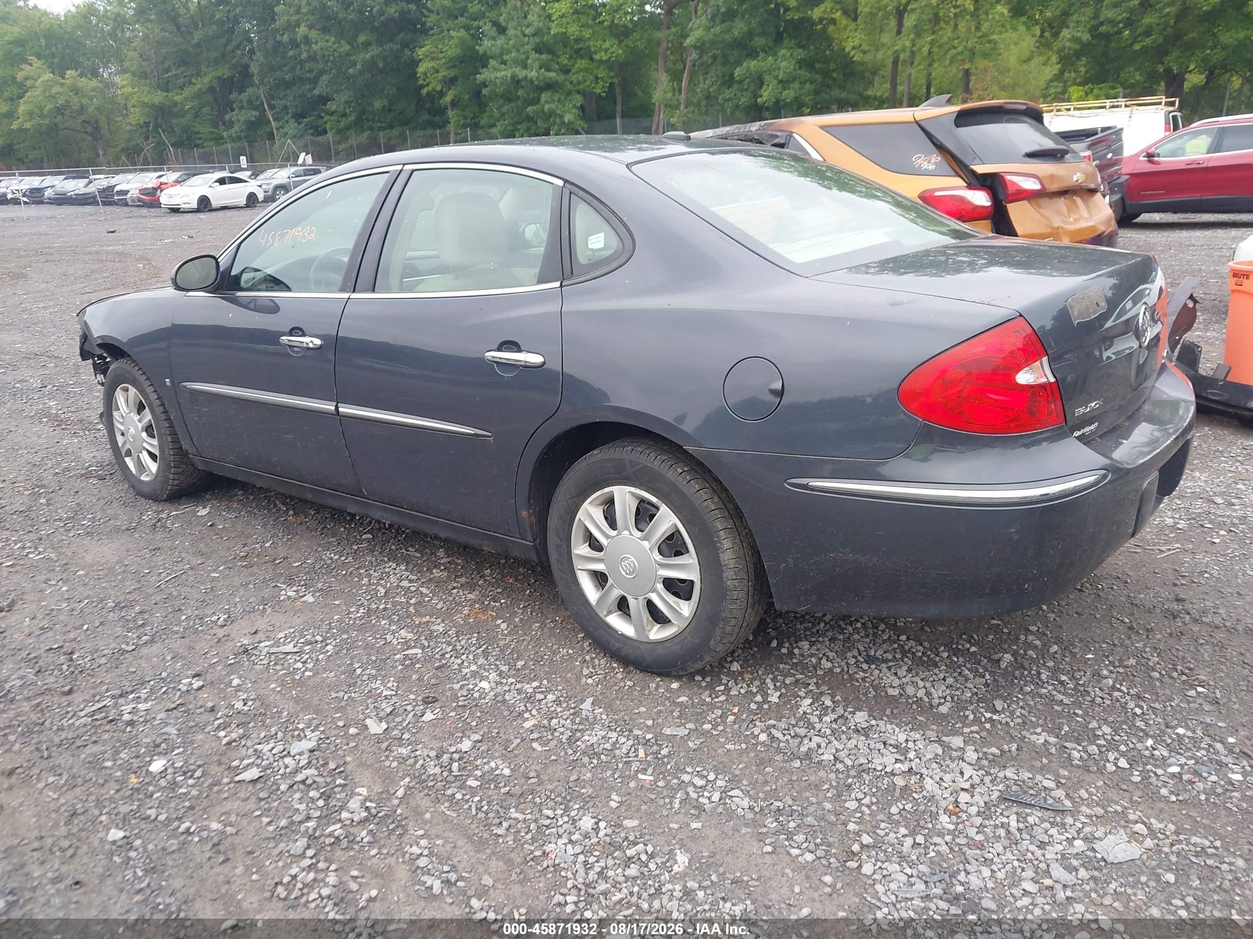 2008 Buick Lacrosse Cx Blue vin: 2G4WC582881376168