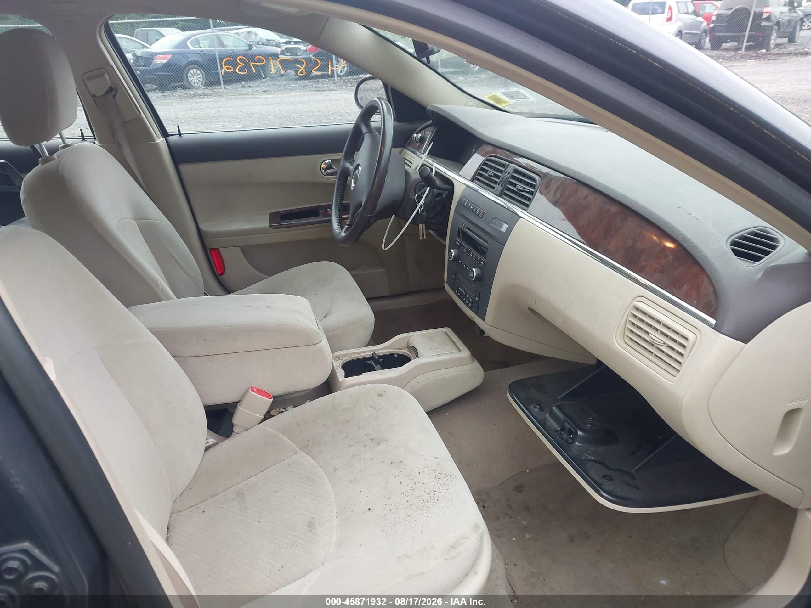 2008 Buick Lacrosse Cx Blue vin: 2G4WC582881376168