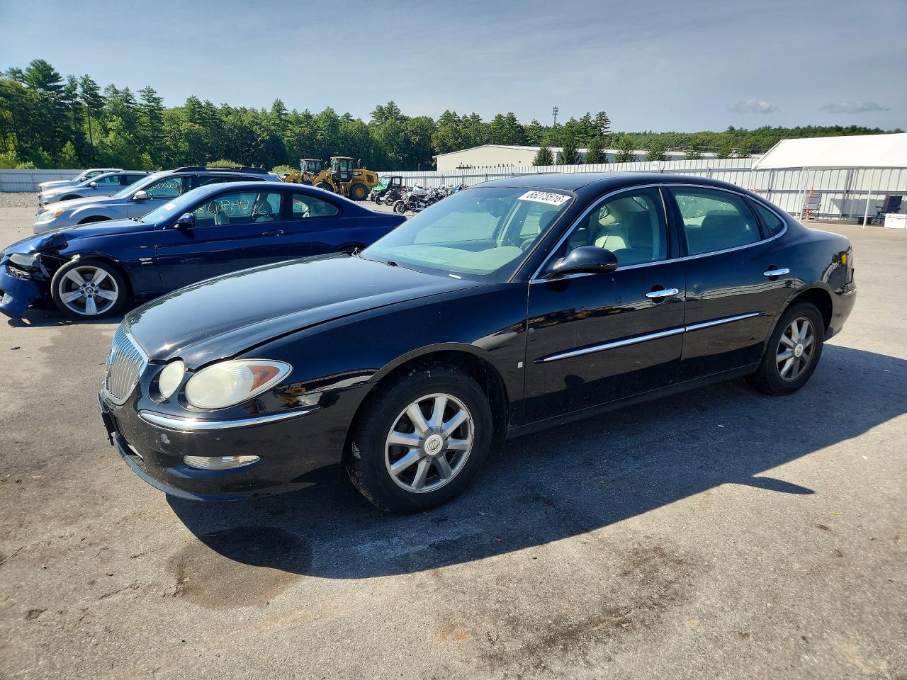 2009 Buick Lacrosse Cx Black vin: 2G4WC582891218723