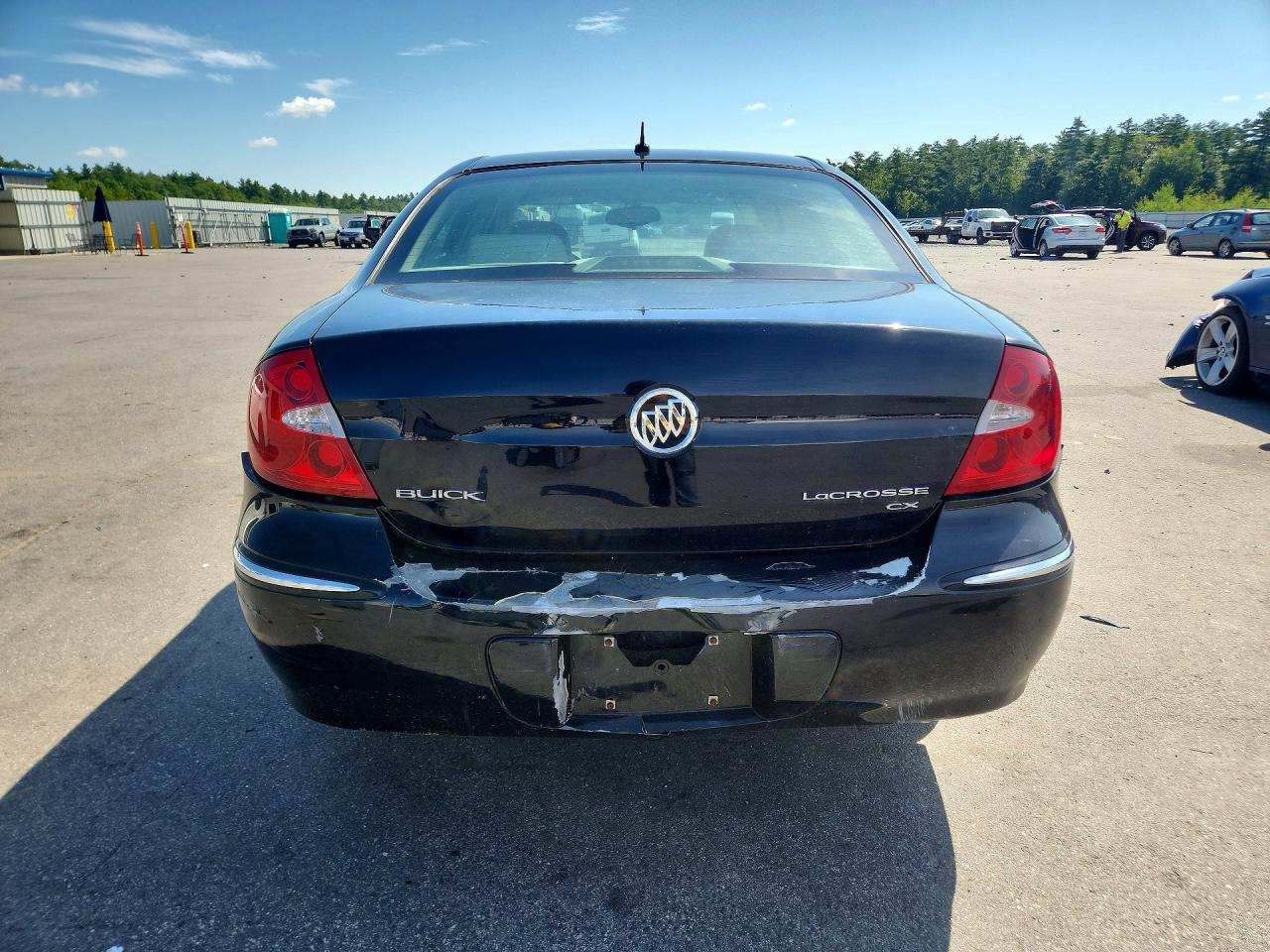 2009 Buick Lacrosse Cx Black vin: 2G4WC582891218723