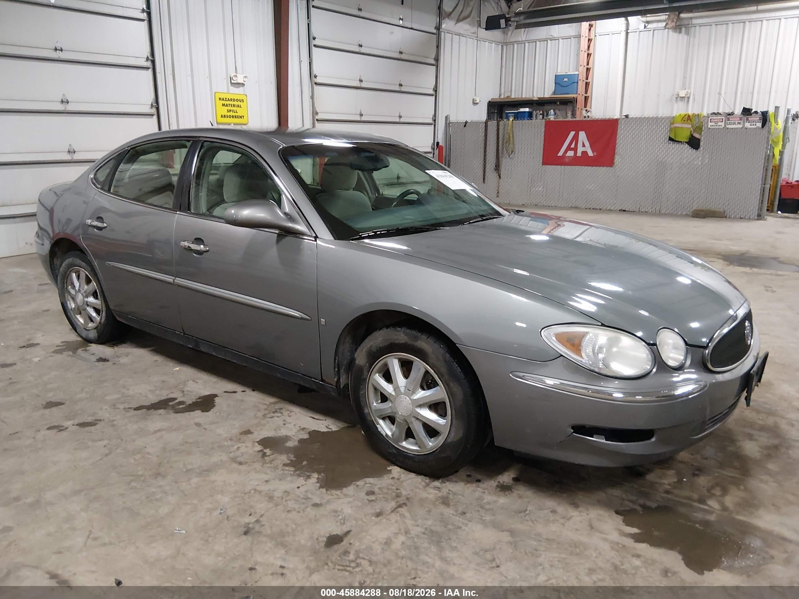 2007 Buick Lacrosse Cx Gray vin: 2G4WC582971115050