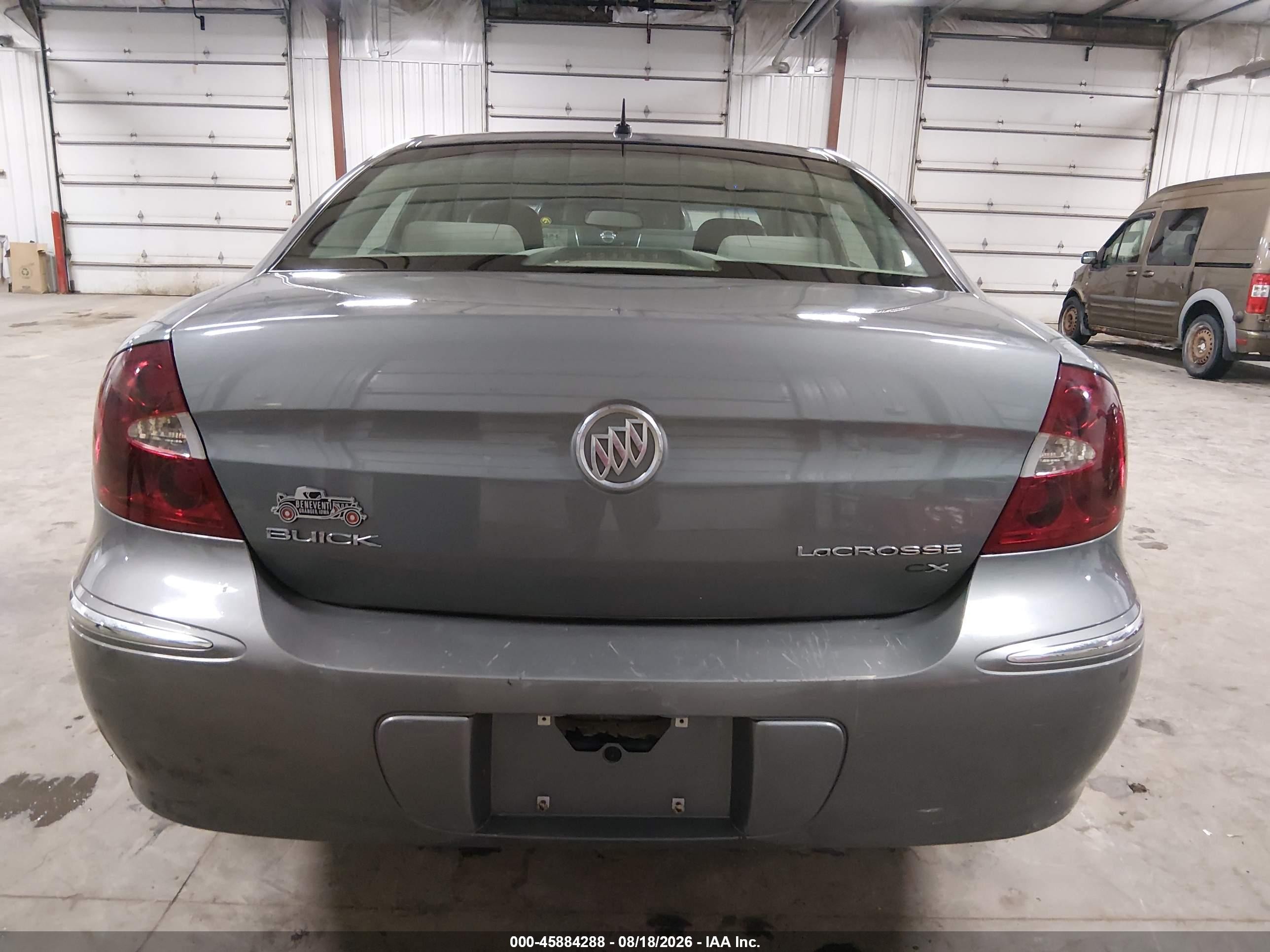 2007 Buick Lacrosse Cx Gray vin: 2G4WC582971115050