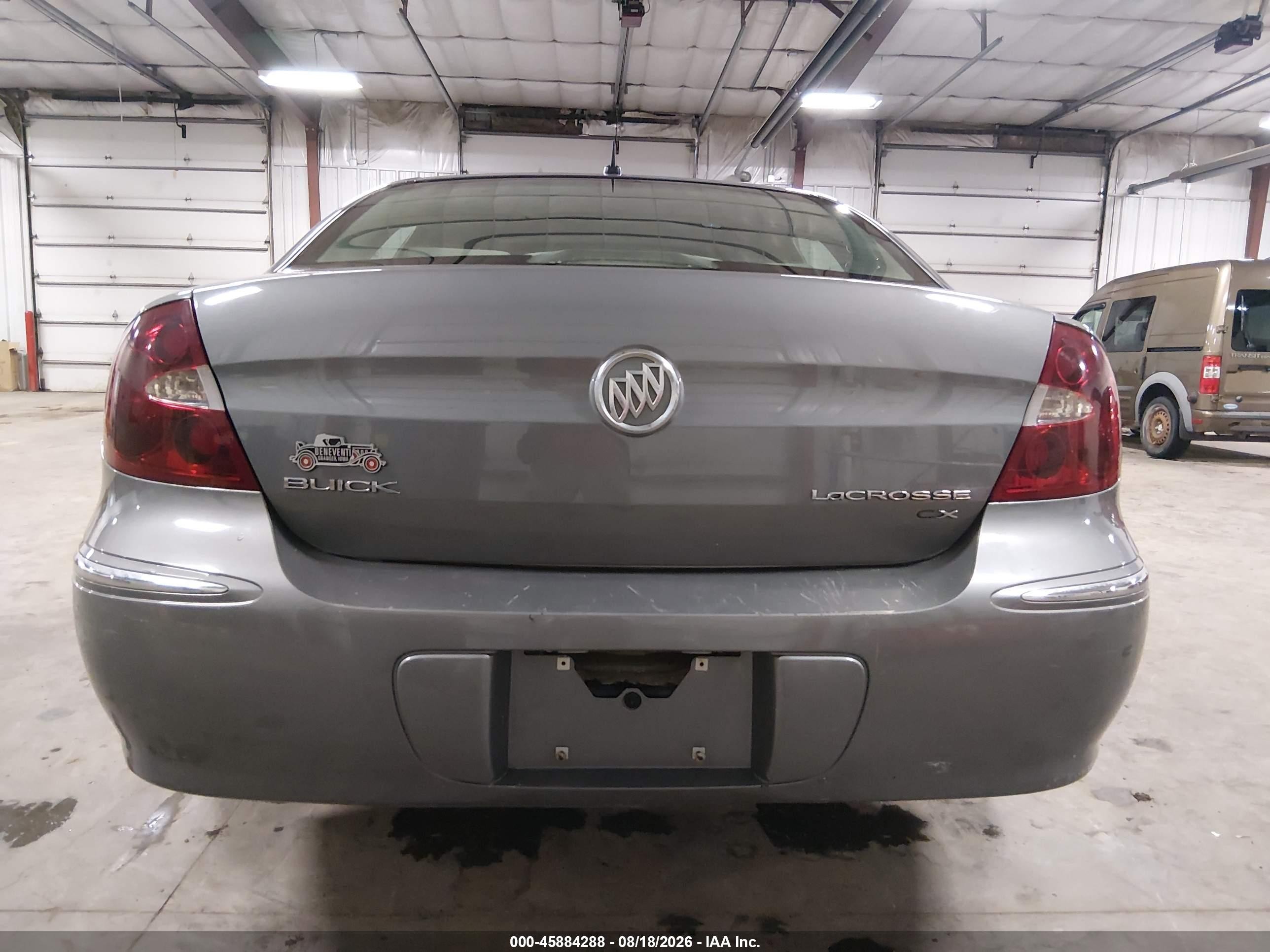 2007 Buick Lacrosse Cx Gray vin: 2G4WC582971115050