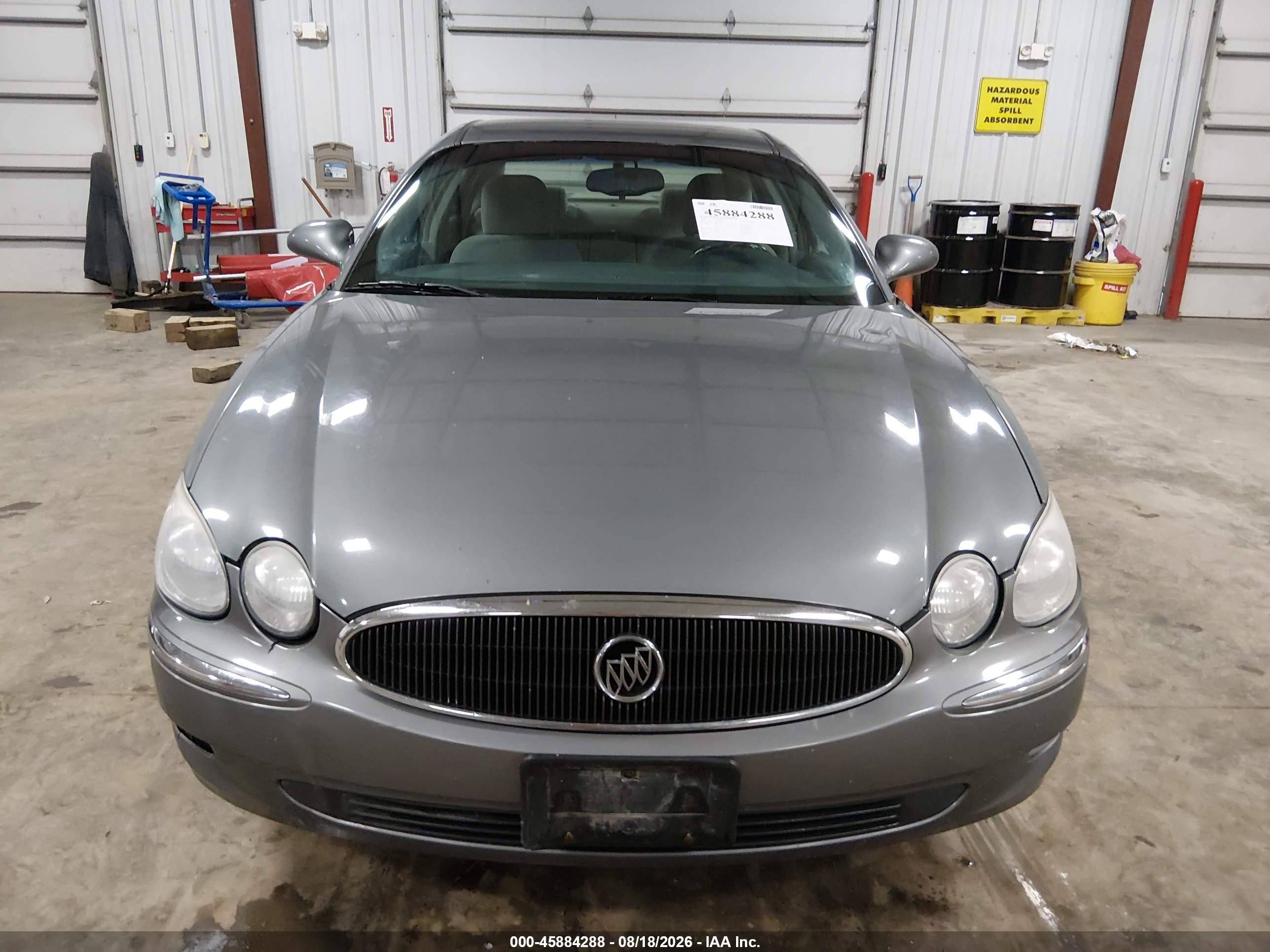 2007 Buick Lacrosse Cx Gray vin: 2G4WC582971115050