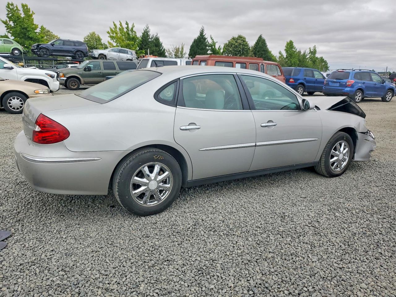 2007 Buick Lacrosse Cx Silver vin: 2G4WC582971157749