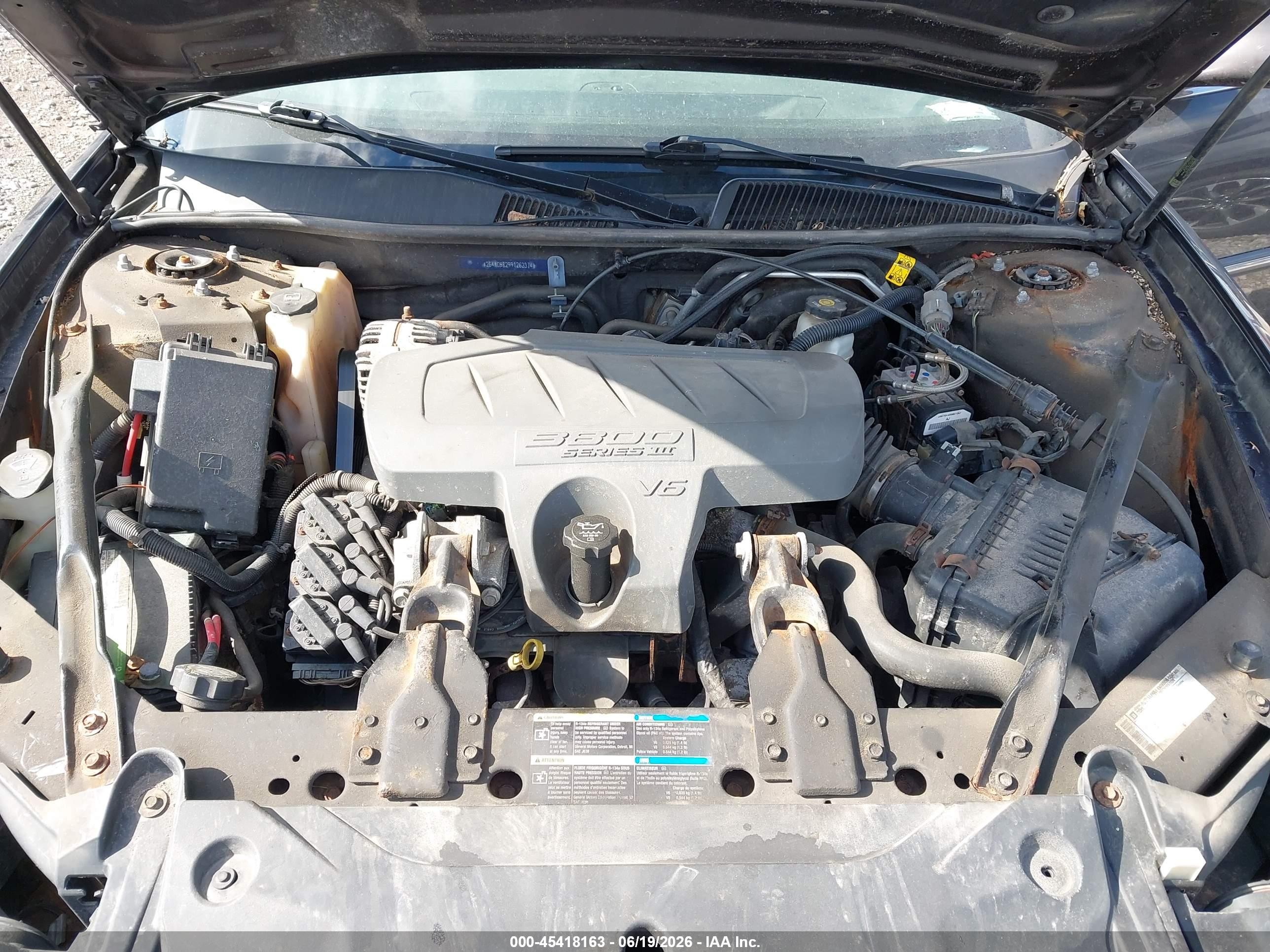 2009 Buick Lacrosse Cx Black vin: 2G4WC582991262374