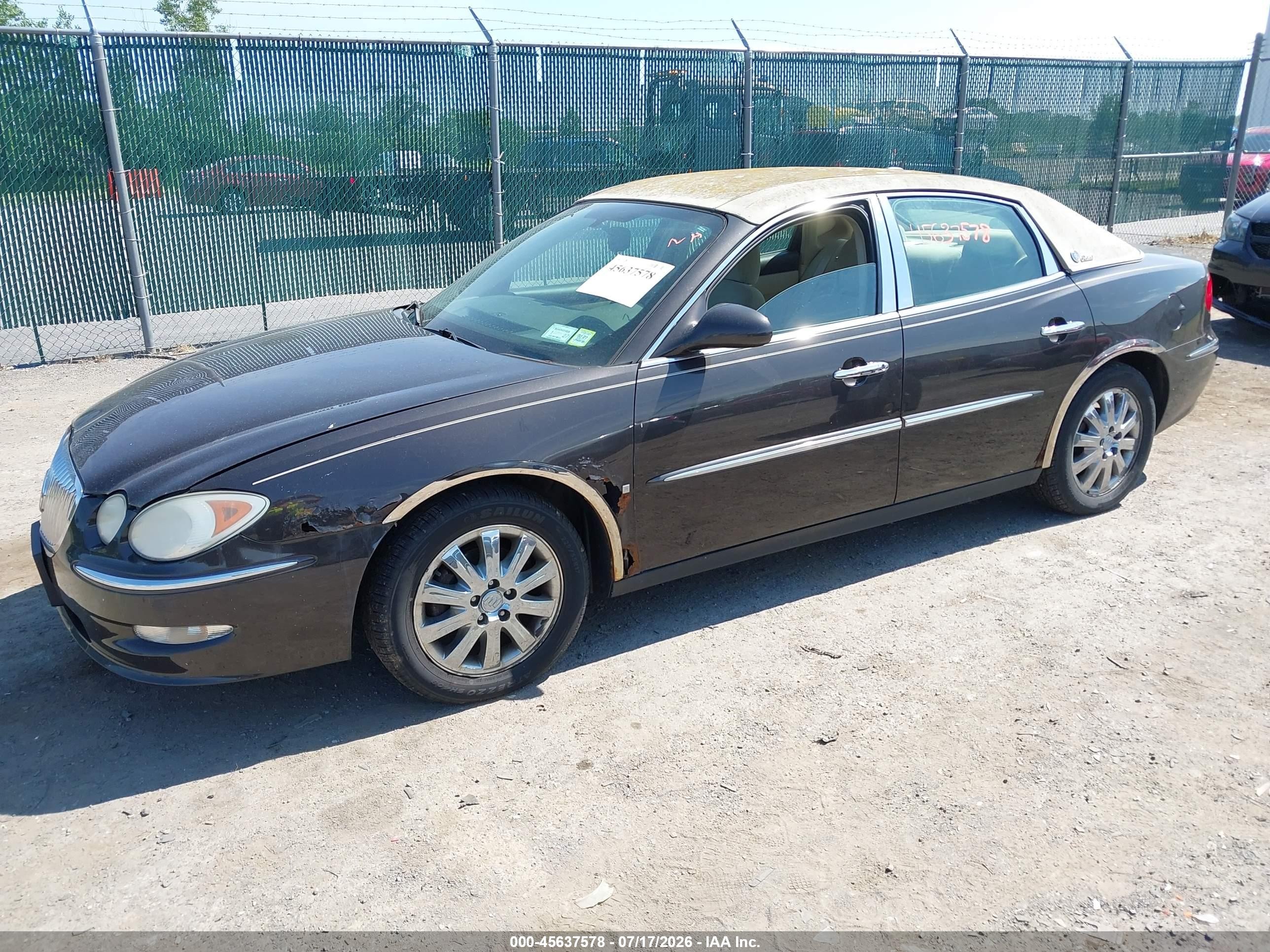2009 Buick Lacrosse Cx Brown vin: 2G4WC582X91247463