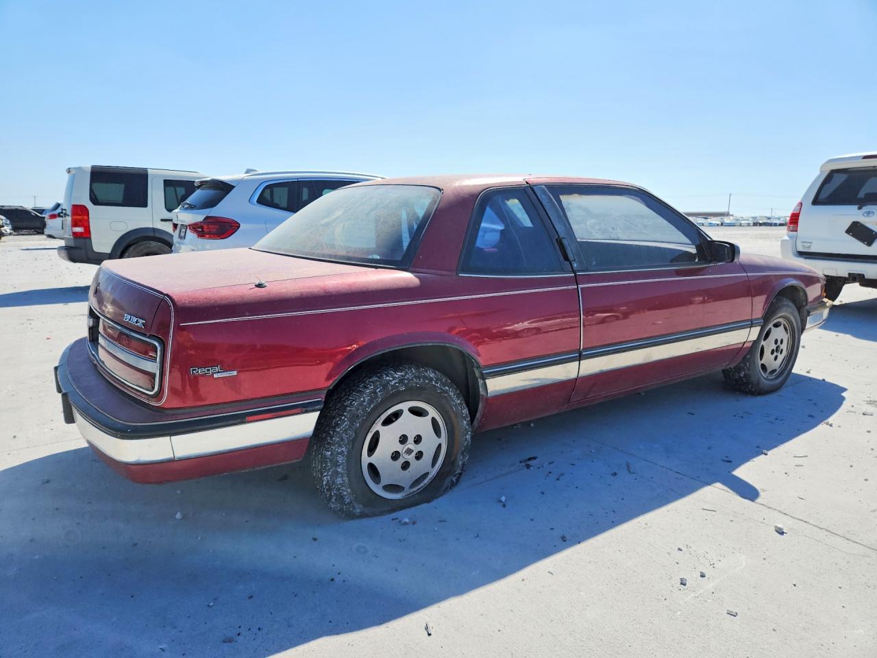 1989 Buick Regal Limited Burgundy vin: 2G4WD14T4K1484427