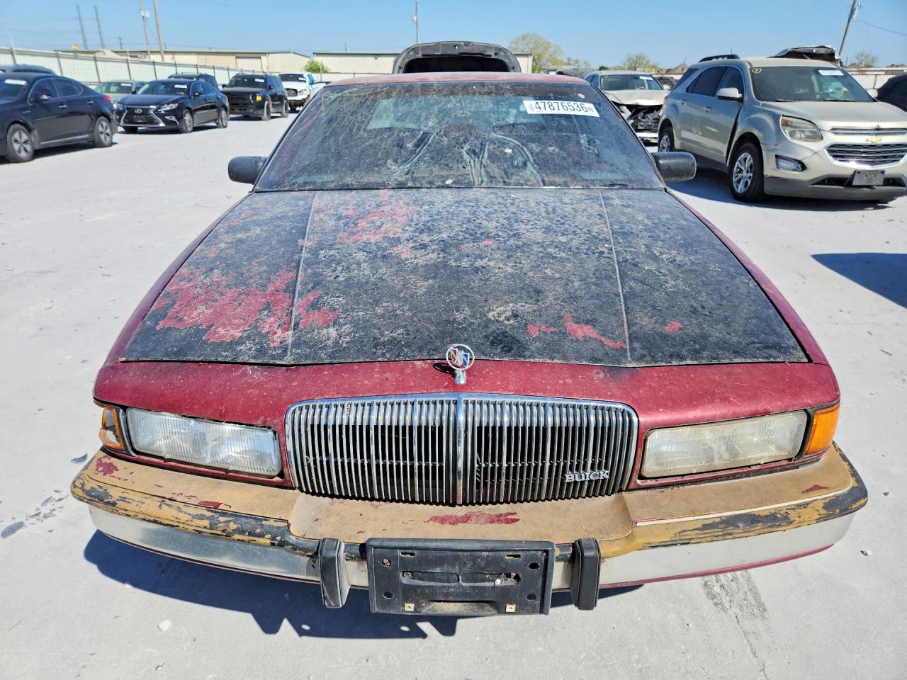 1989 Buick Regal Limited Burgundy vin: 2G4WD14T4K1484427