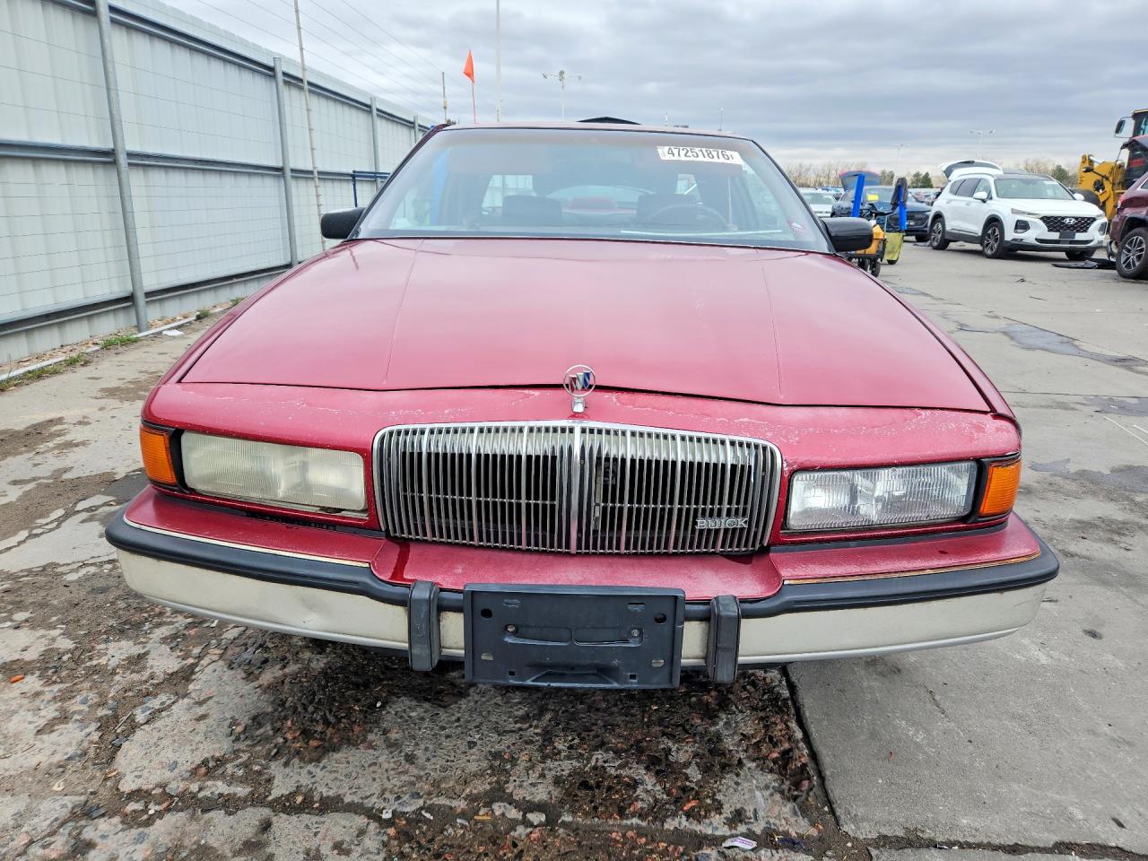 1989 Buick Regal Limited Burgundy vin: 2G4WD14WXK1429054