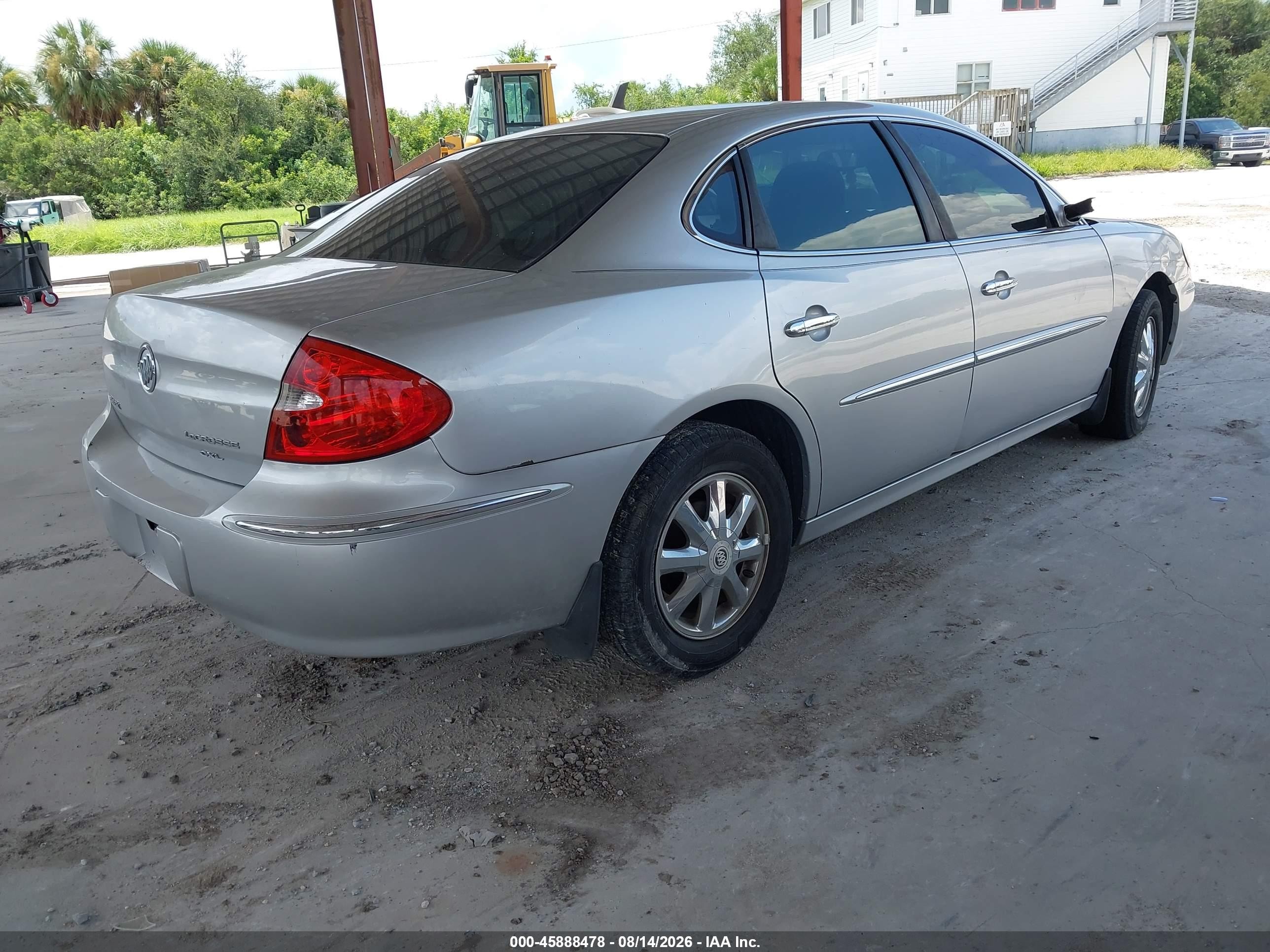 2005 Buick Lacrosse Cxl Silver vin: 2G4WD532351211449