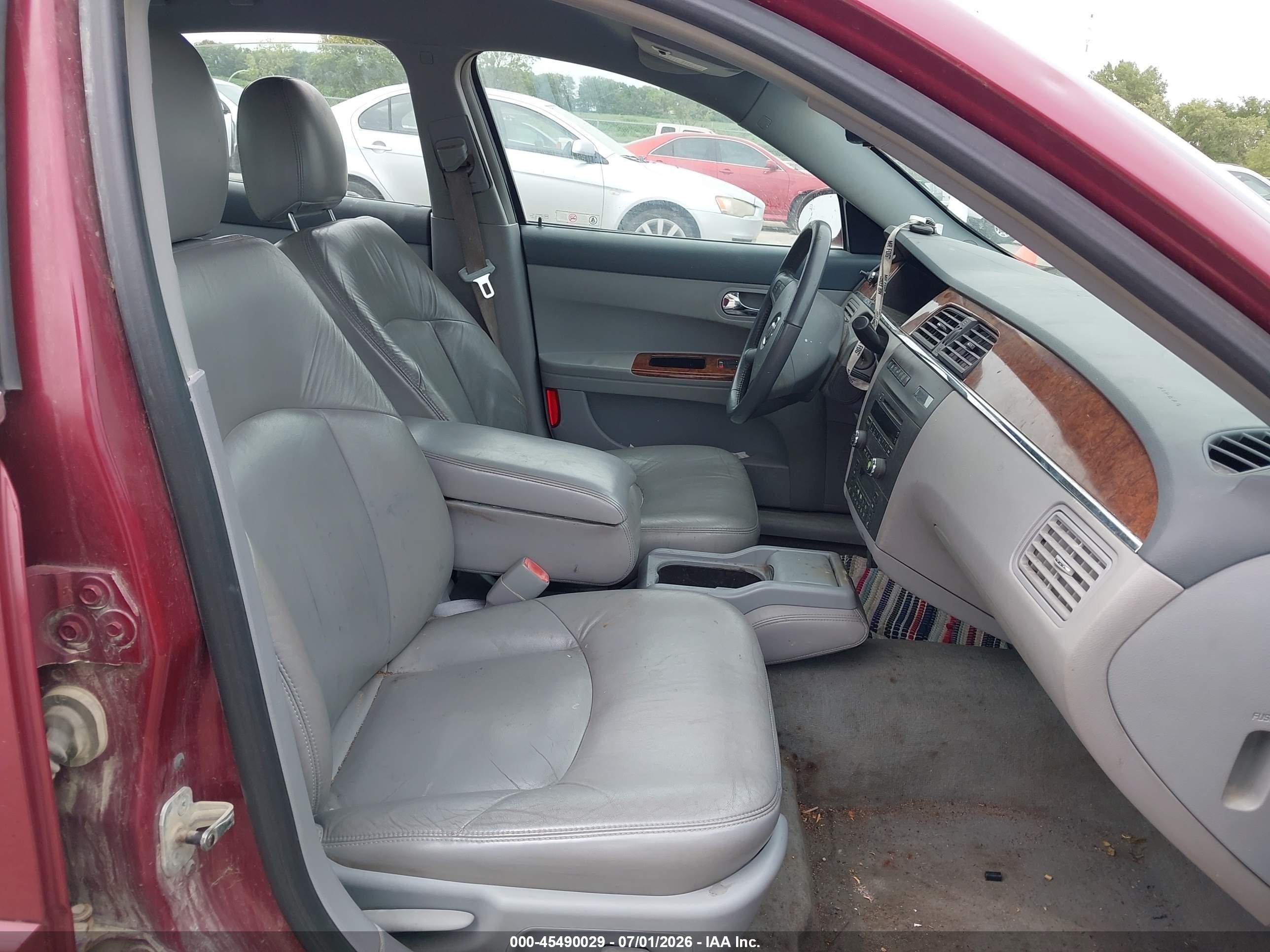 2005 Buick Lacrosse Cxl Maroon vin: 2G4WD532551143476