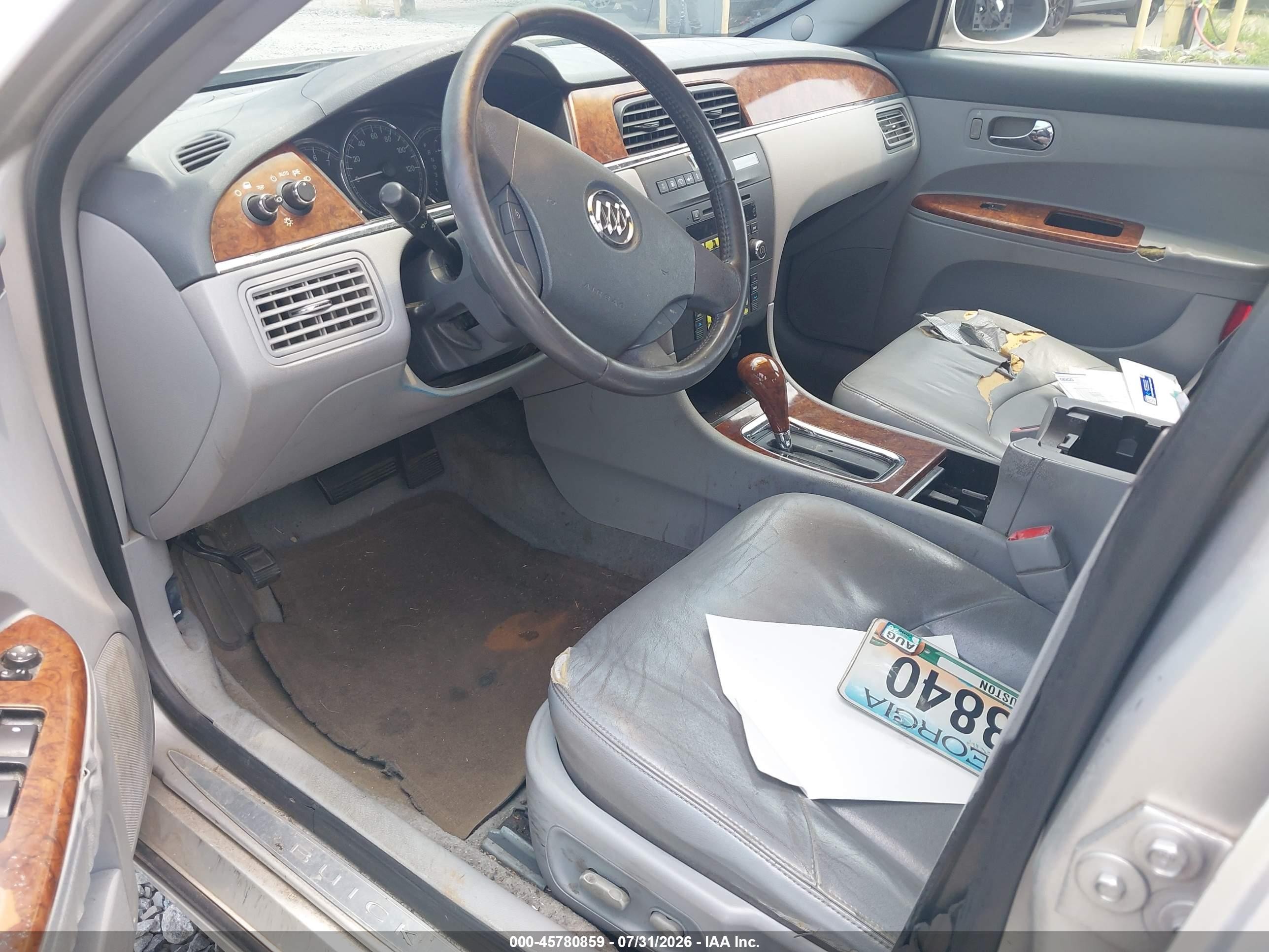 2005 Buick Lacrosse Cxl Silver vin: 2G4WD532551258076