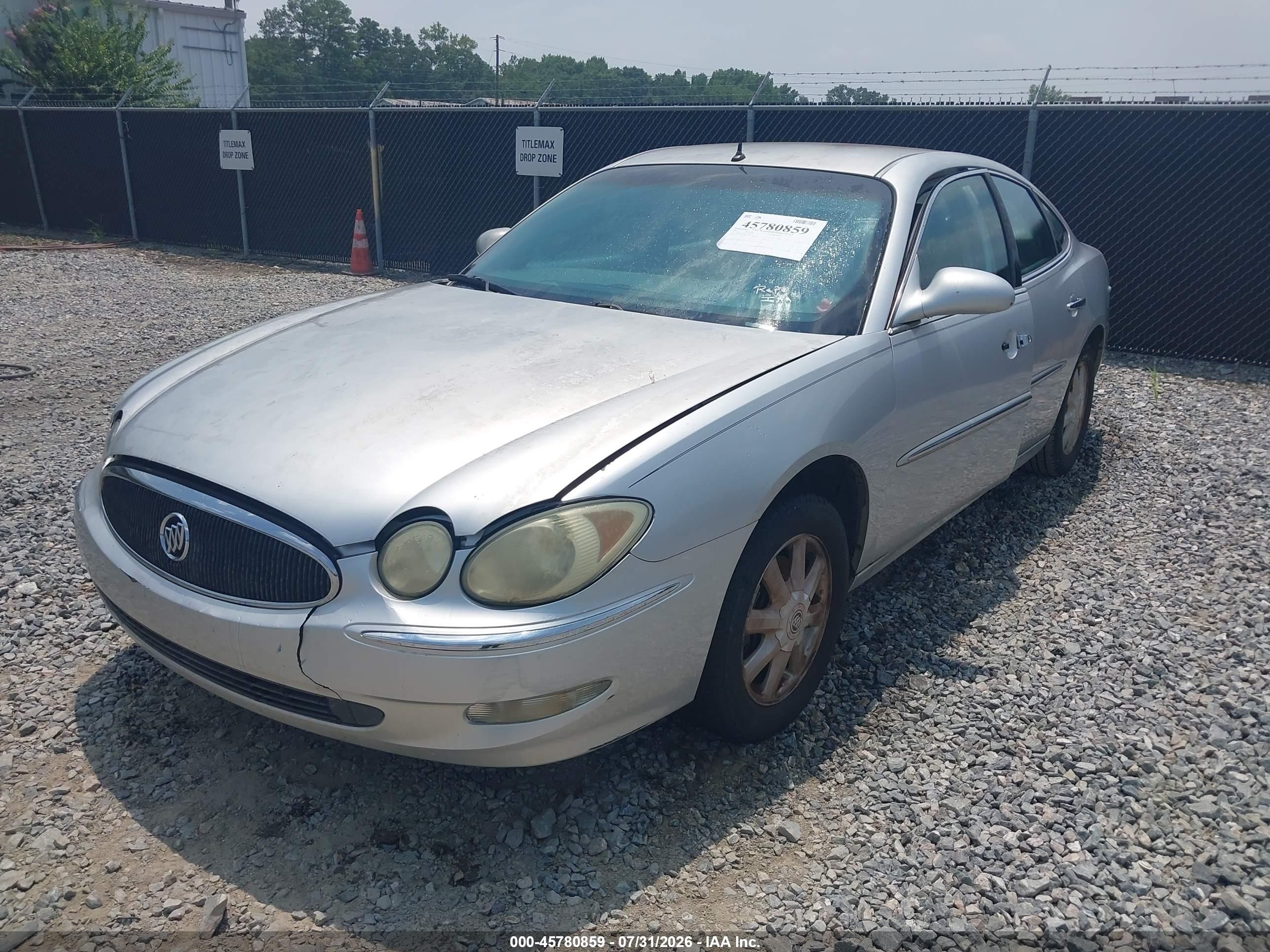 2005 Buick Lacrosse Cxl Silver vin: 2G4WD532551258076