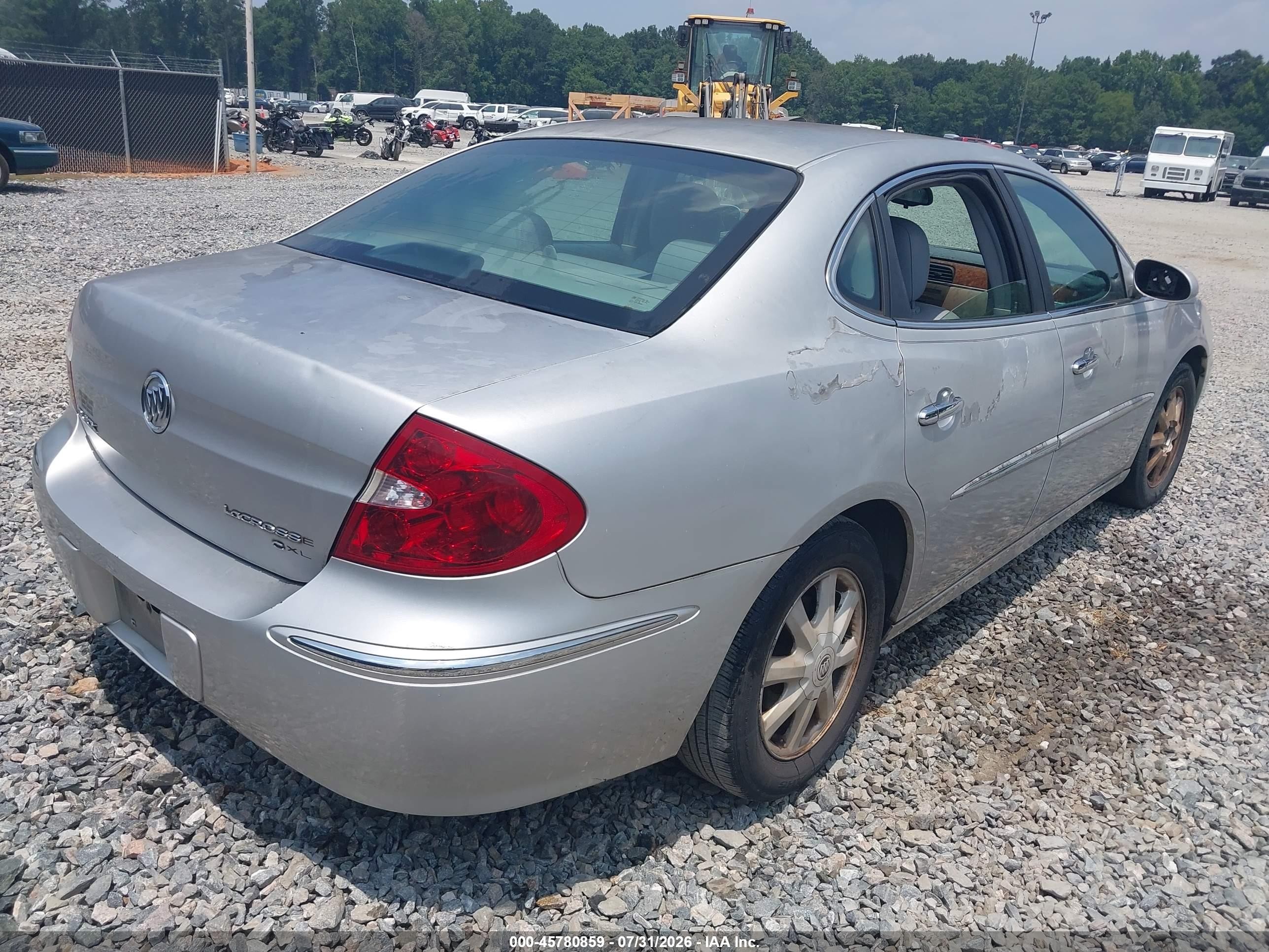 2005 Buick Lacrosse Cxl Silver vin: 2G4WD532551258076