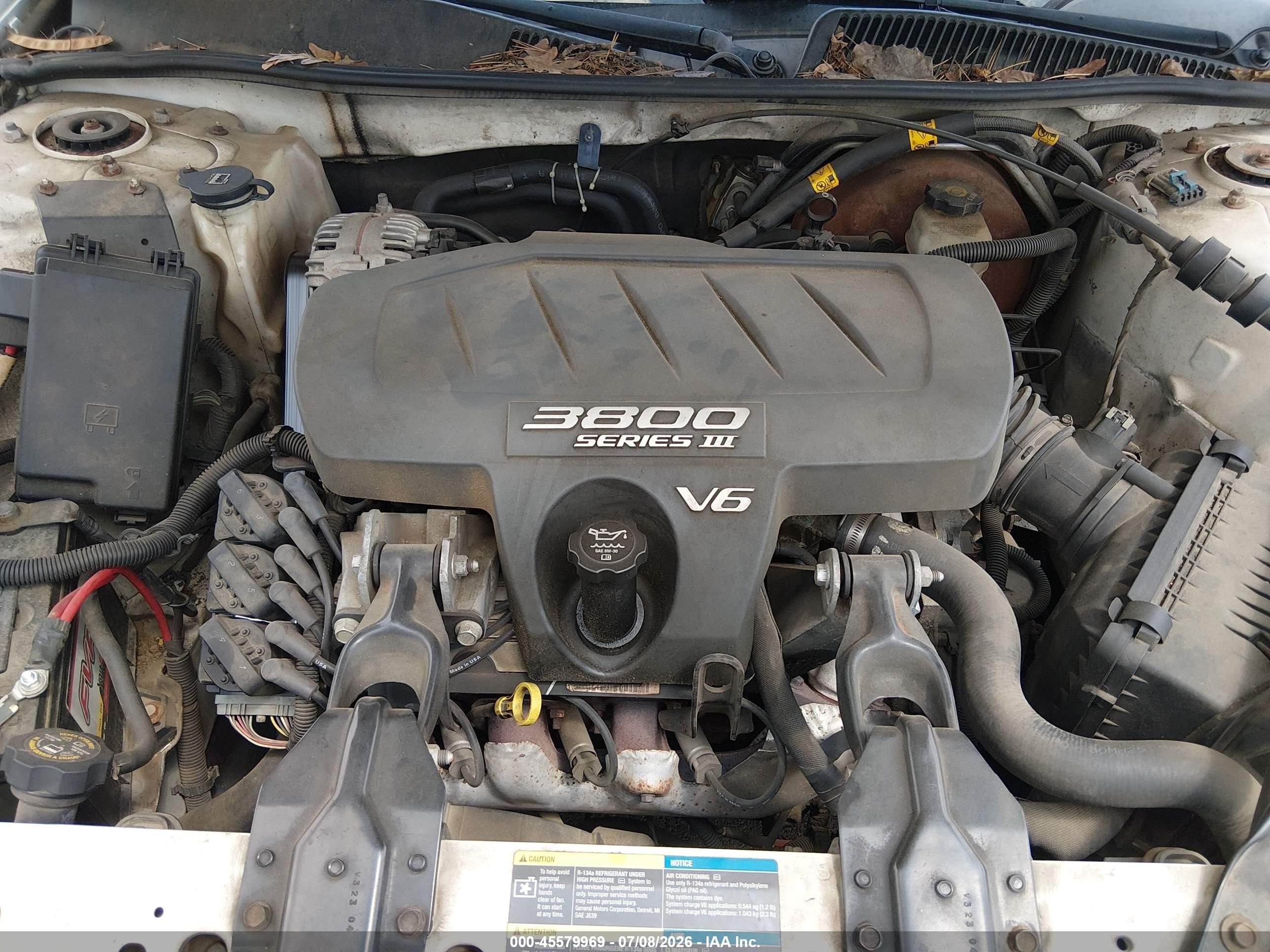 2005 Buick Lacrosse Cxl Белый vin: 2G4WD532951224805