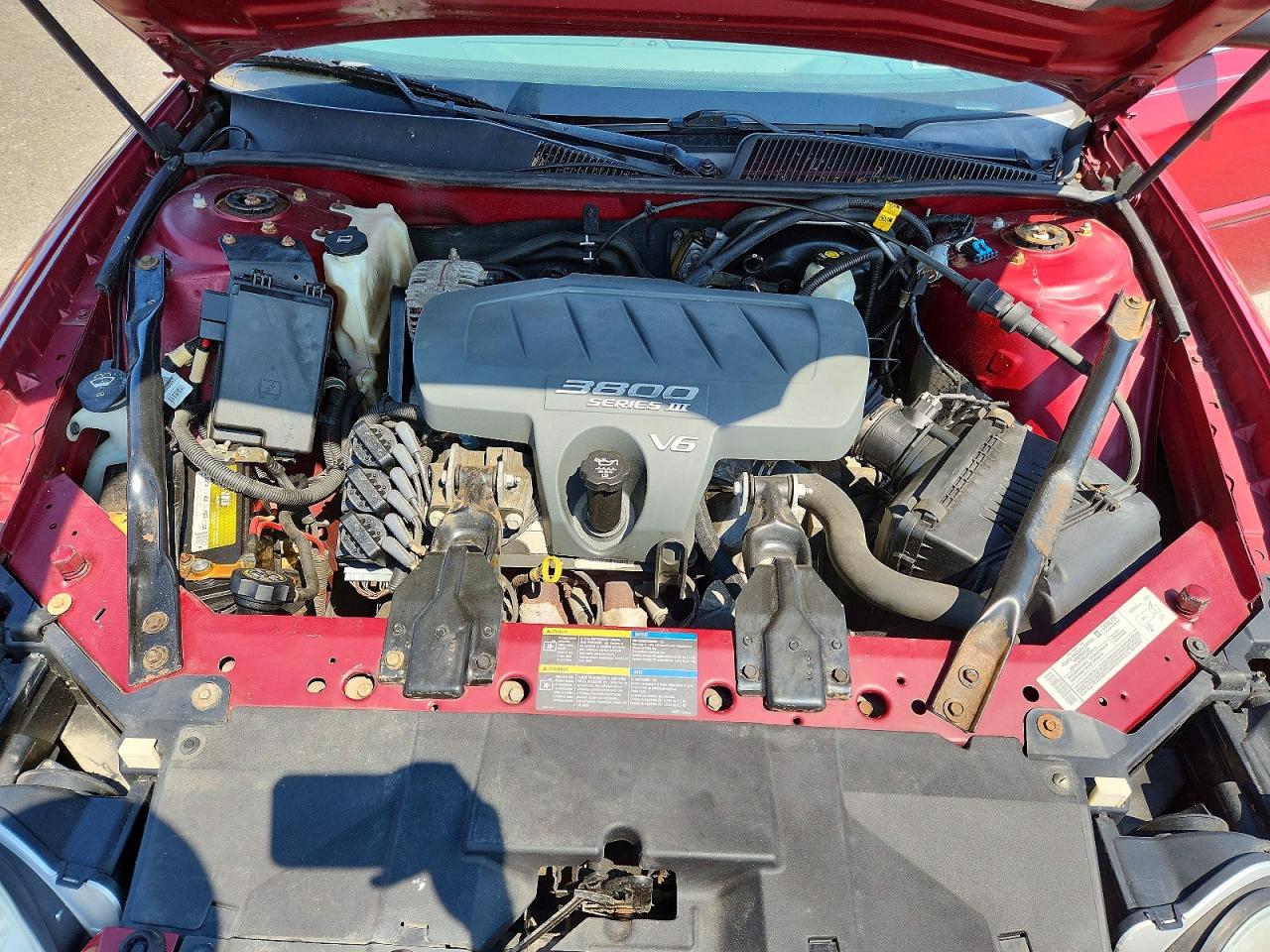2005 Buick Lacrosse Cxl Red vin: 2G4WD532951247730