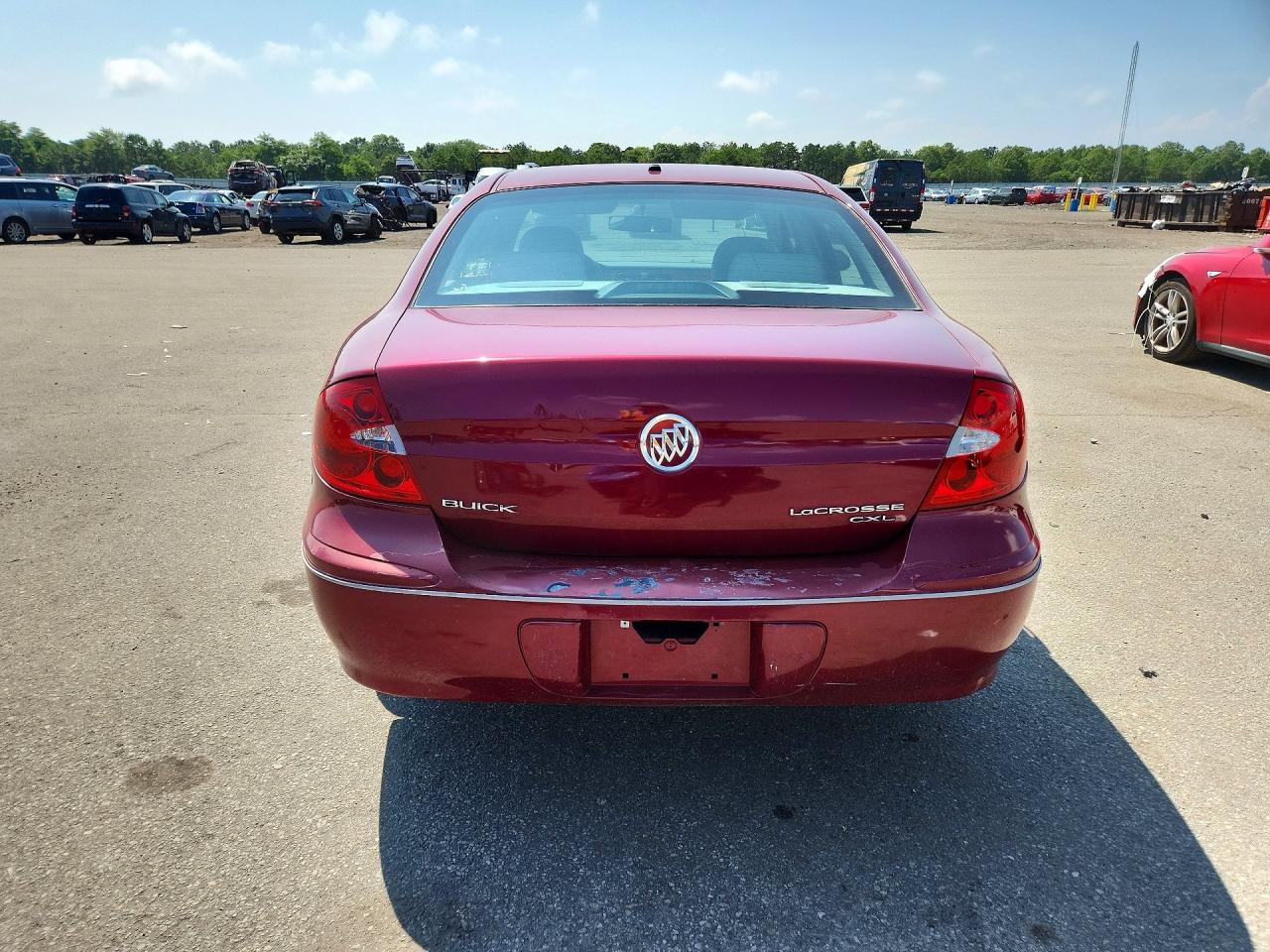 2005 Buick Lacrosse Cxl Red vin: 2G4WD532951247730