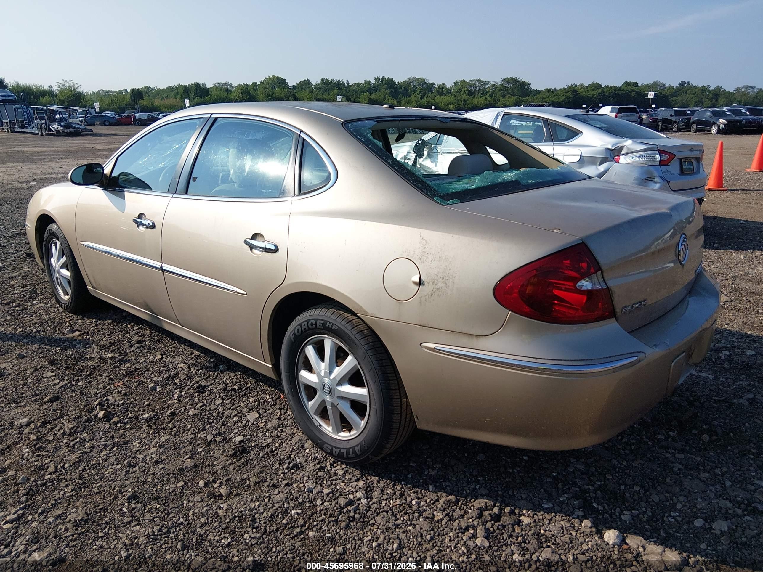 2005 Buick Lacrosse Cxl Champagne vin: 2G4WD532951268416