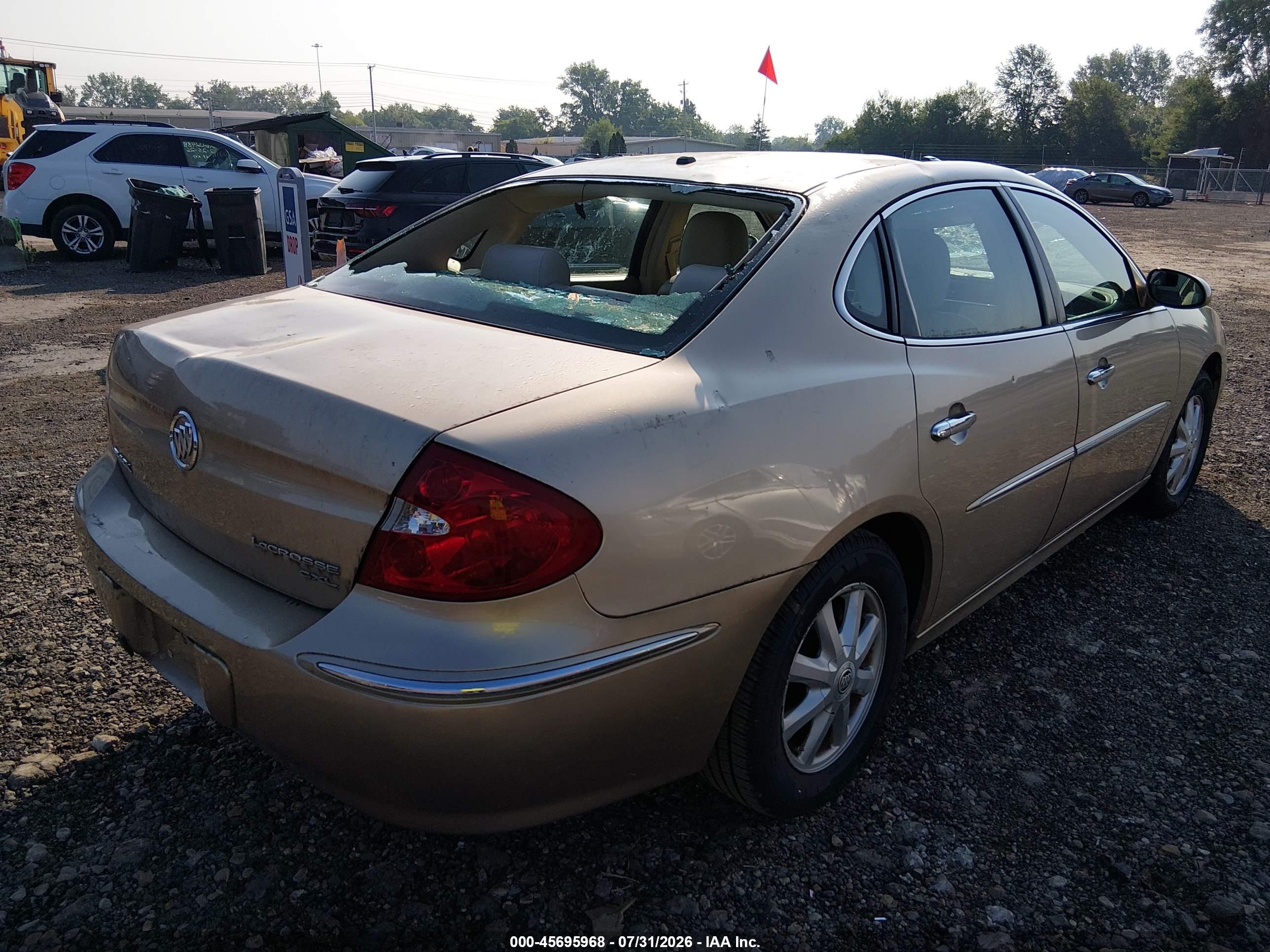 2005 Buick Lacrosse Cxl Champagne vin: 2G4WD532951268416