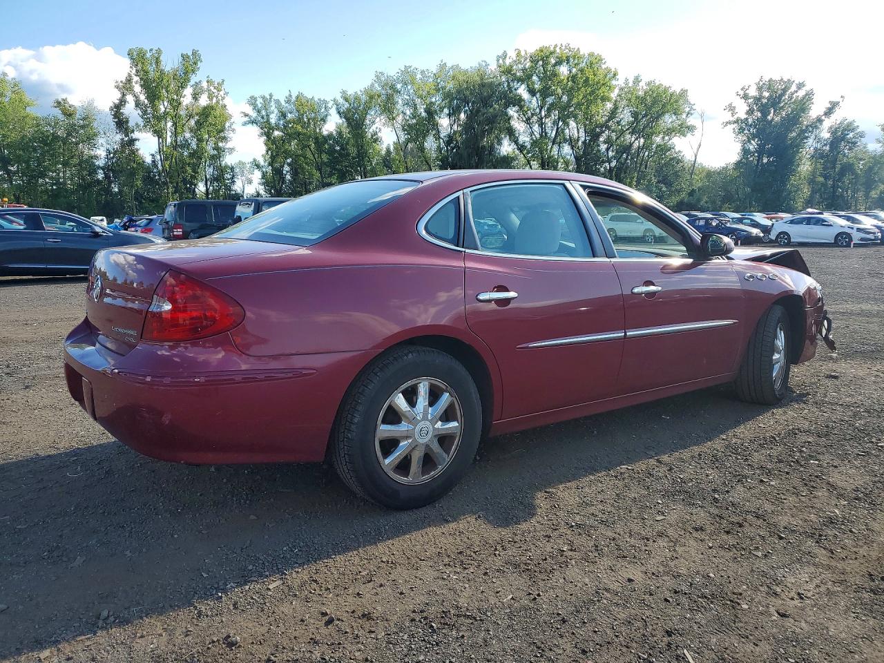 2005 Buick Lacrosse Cxl Red vin: 2G4WD532X51192883